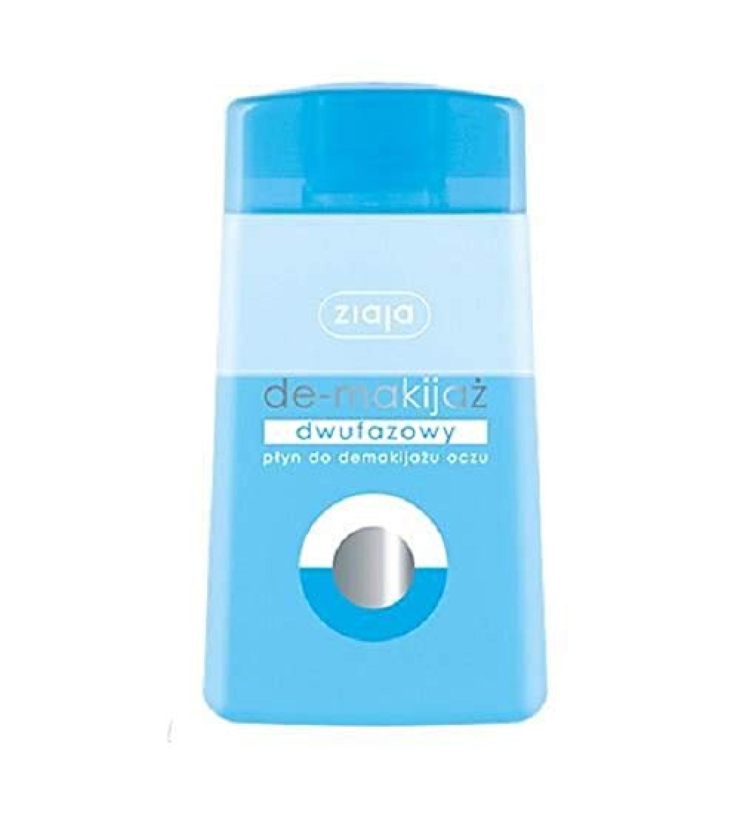 Eye Makeup Remover Double Formula 120ml by Ziaja // De- Makijaz Plyn do demakijazu oczu Dwufazowy 120ml - Ziaja