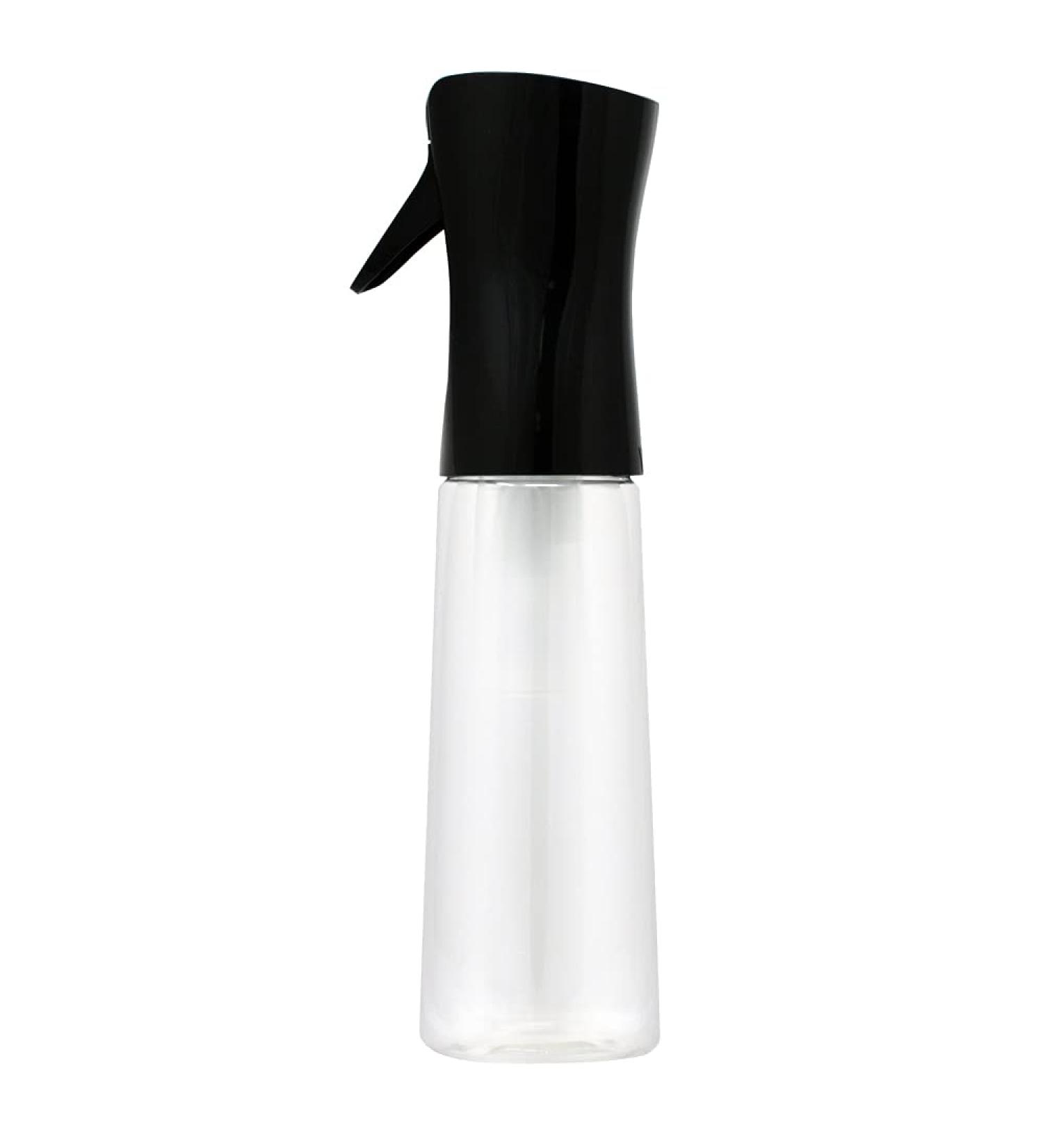 Black Top Clear Bottle 10oz