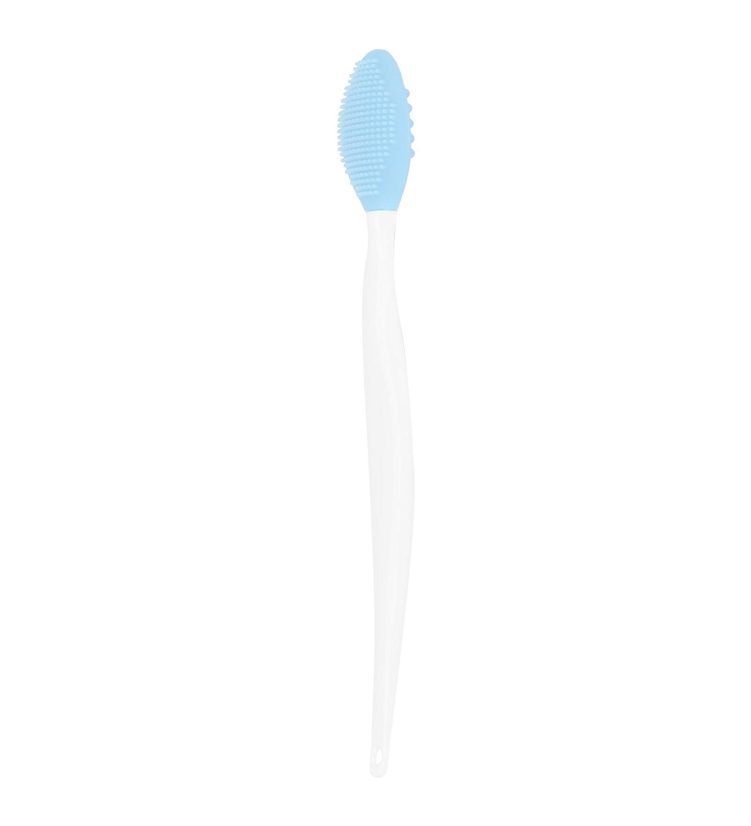 Silicone Nose Cleaner Brush - Comfortable Handle for Home & Salon Use - Blue - Buy Online on GoSupps.com