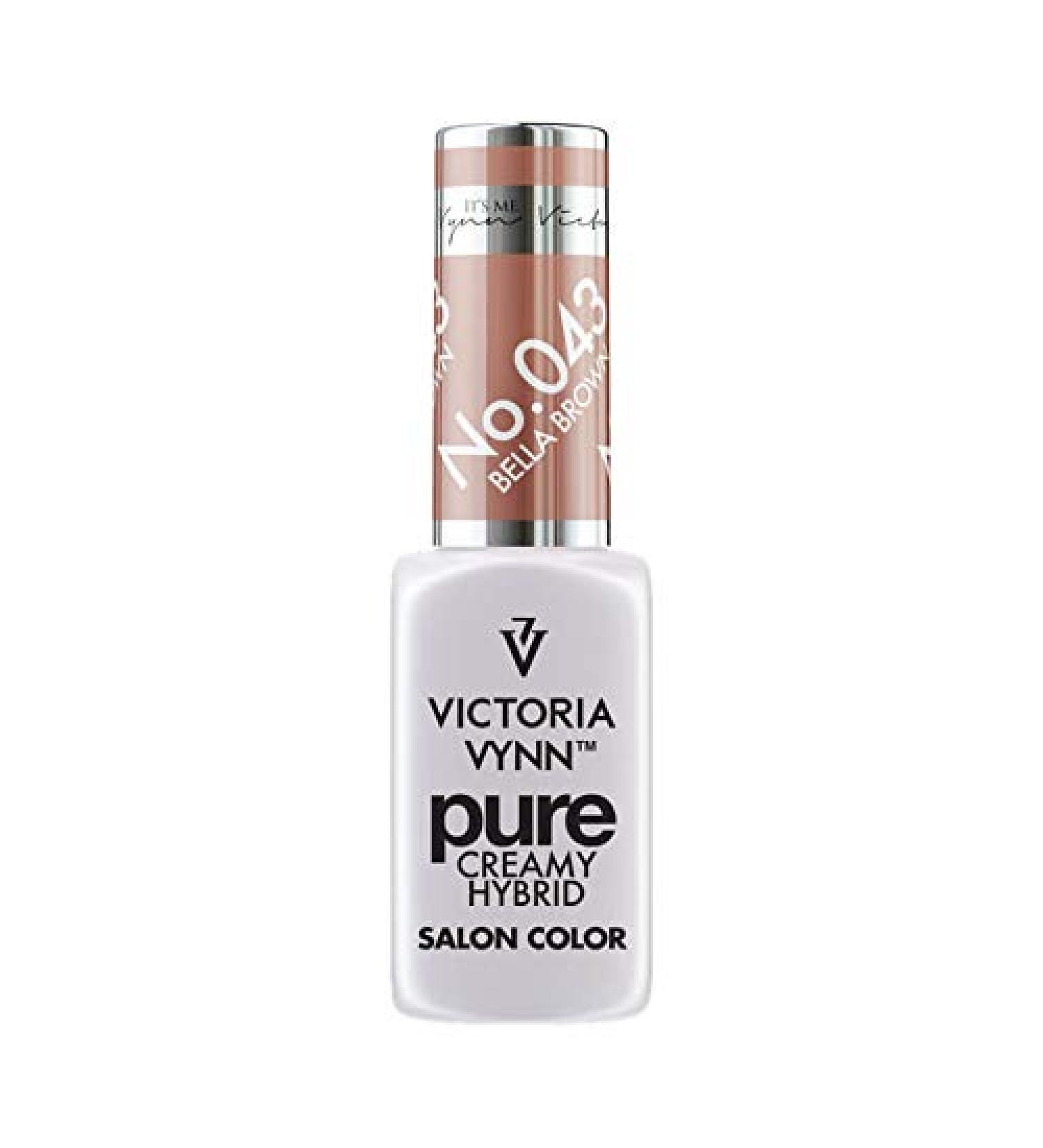 VICTORIA VYNN Pure Cream Hybrid No. 043 BELLA BROWN - Premium Nail Gel | International Shipping Available - Buy Online on GoSupps.com