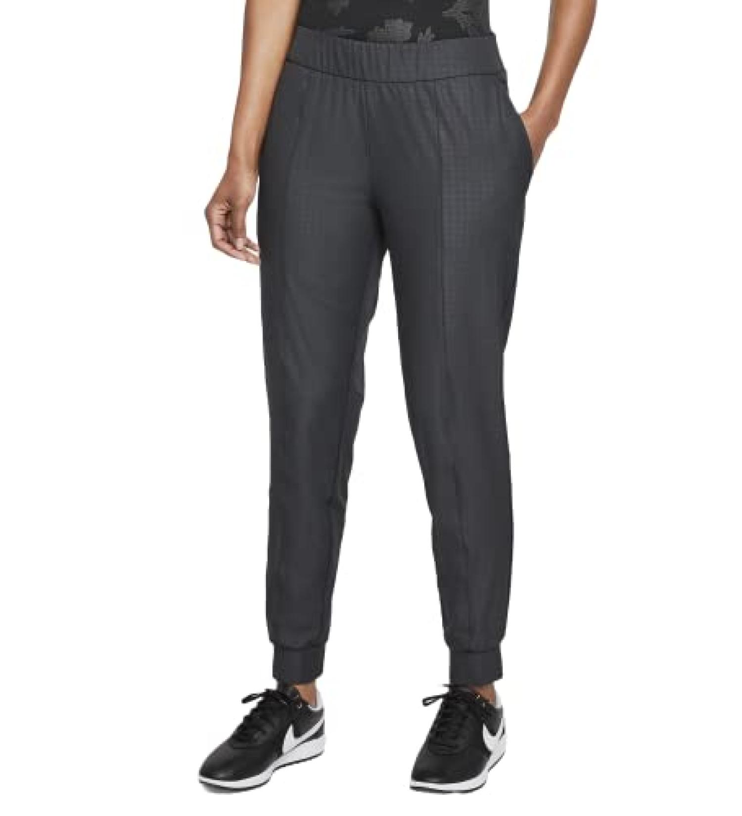 Nike Dri-FIT UV Victory Women's Gingham Golf Joggers (Medium) - Black | Buy Online - Buy Online on GoSupps.com