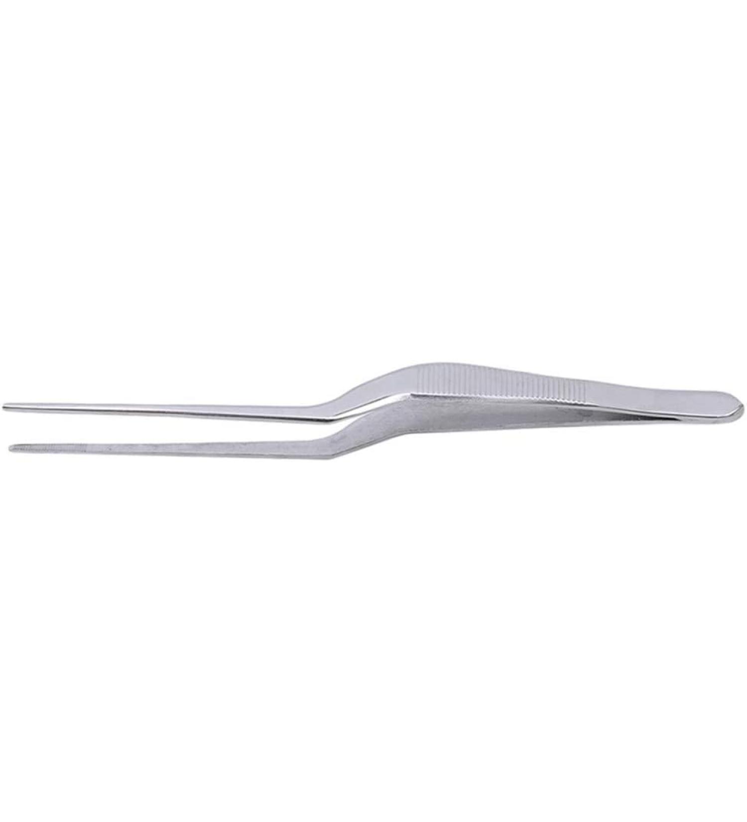 Silver Stainless Steel Curved Ear Cleaning Clamp | Earwax Remover & Multi-Tool for Ear Care - Buy Online on GoSupps.com