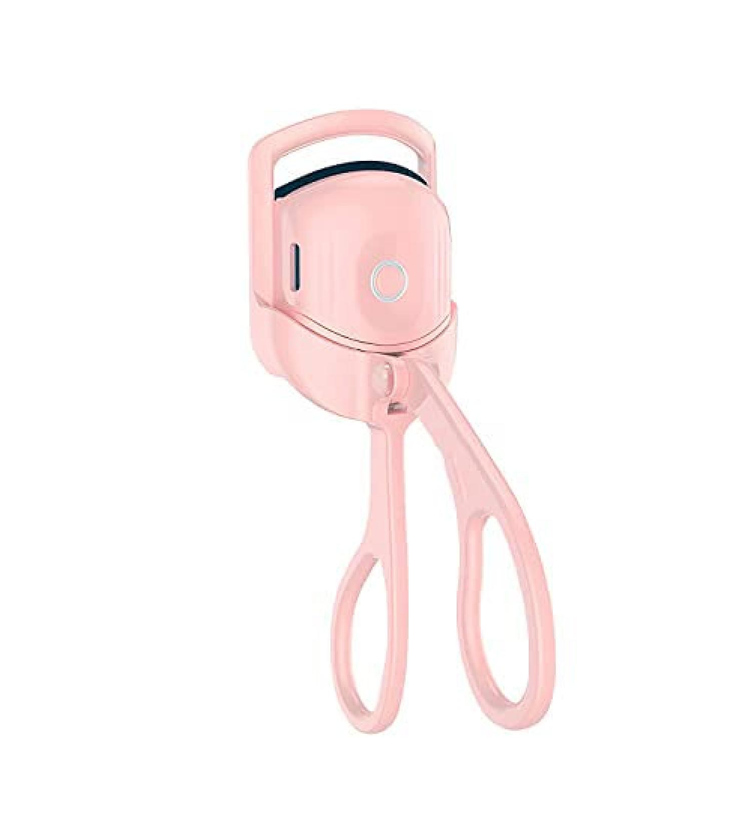 Heated Eyelash Curler - Handheld Rechargeable Electric Curler with 2 Heating Modes for Long-Lasting Natural Curls (Pink) - Shop Internationally - Buy Online on GoSupps.com