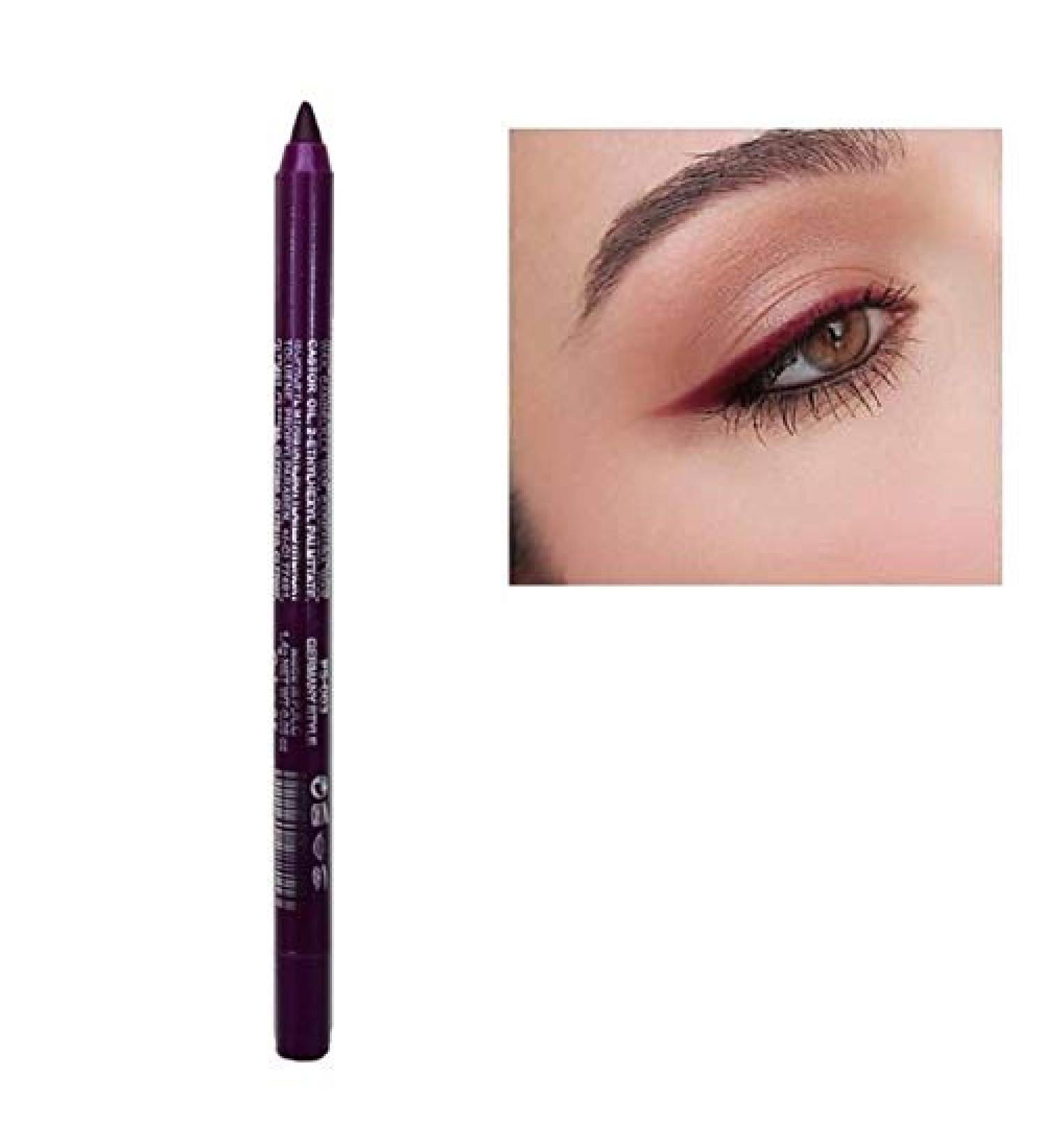 Blue Electronic Multi Color Eyeliner Pen - Long Lasting and Waterproof Professional Eye Makeup in Metallic Smoky Shades - 18 Red - Buy Online on GoSupps.com