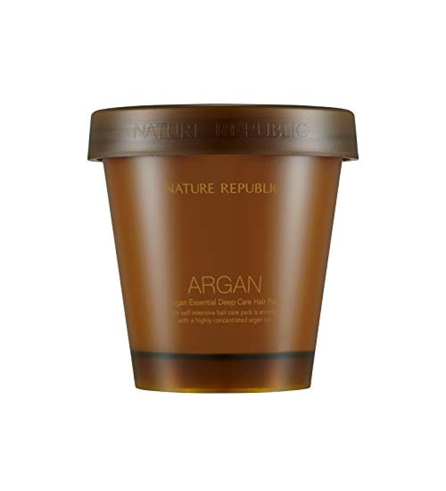 Nature Republic Argan Essential Deep Care Hair Pack 6.76 fl oz (200 ml)