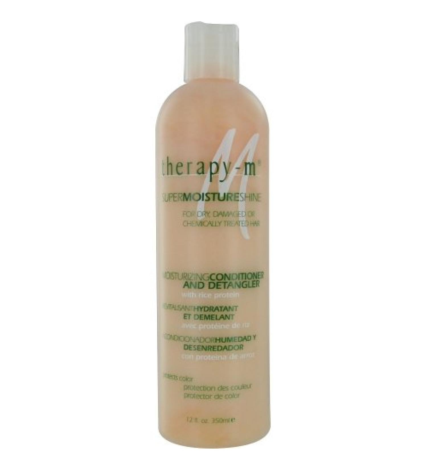 Therapy-M Super Moisture Shine Moisturizing Conditioner and Detangler 12 Ounce