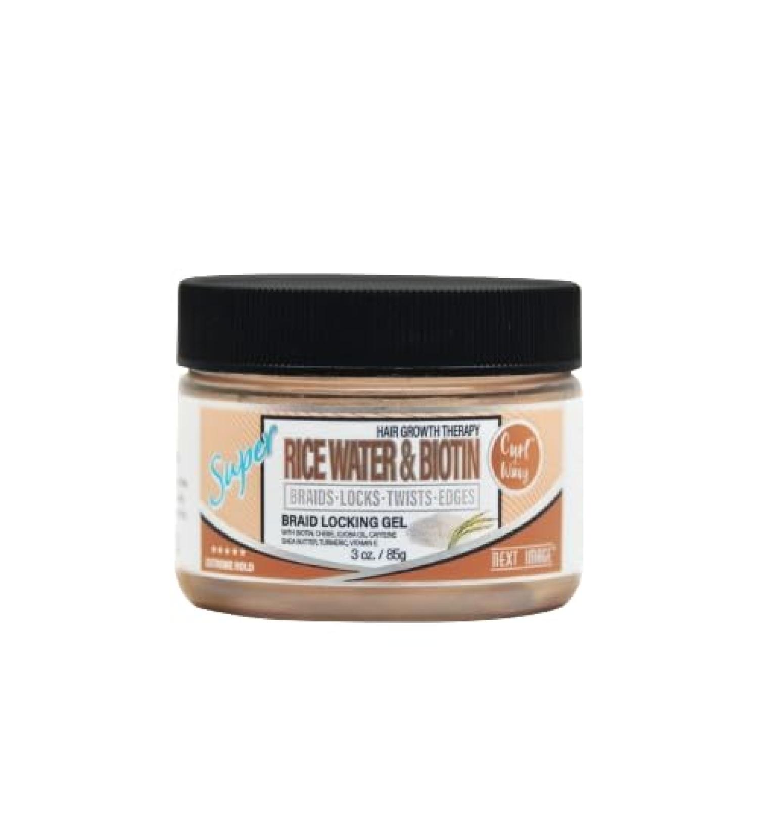 Braid Locking Gel Super Hold | NEXT IMAGE | Rice Water Formula for Long-Lasting Style - Buy Online on GoSupps.com