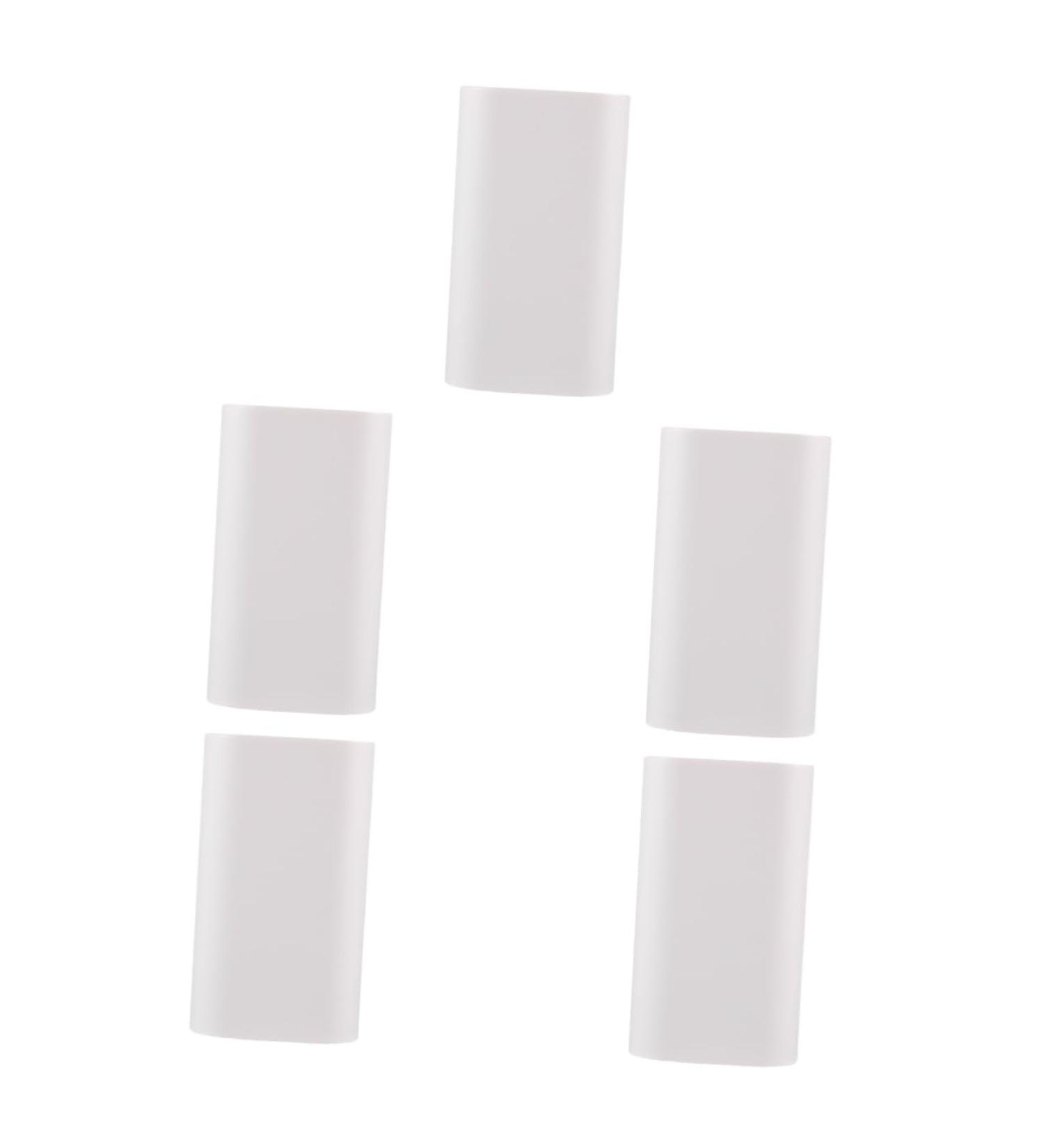 Alipis 5-Piece Travel Dispenser Container Set - Mini Tooth Cotton Holders with Lids Glass Food Storage 10.5x6x6cm - Buy Online on GoSupps.com