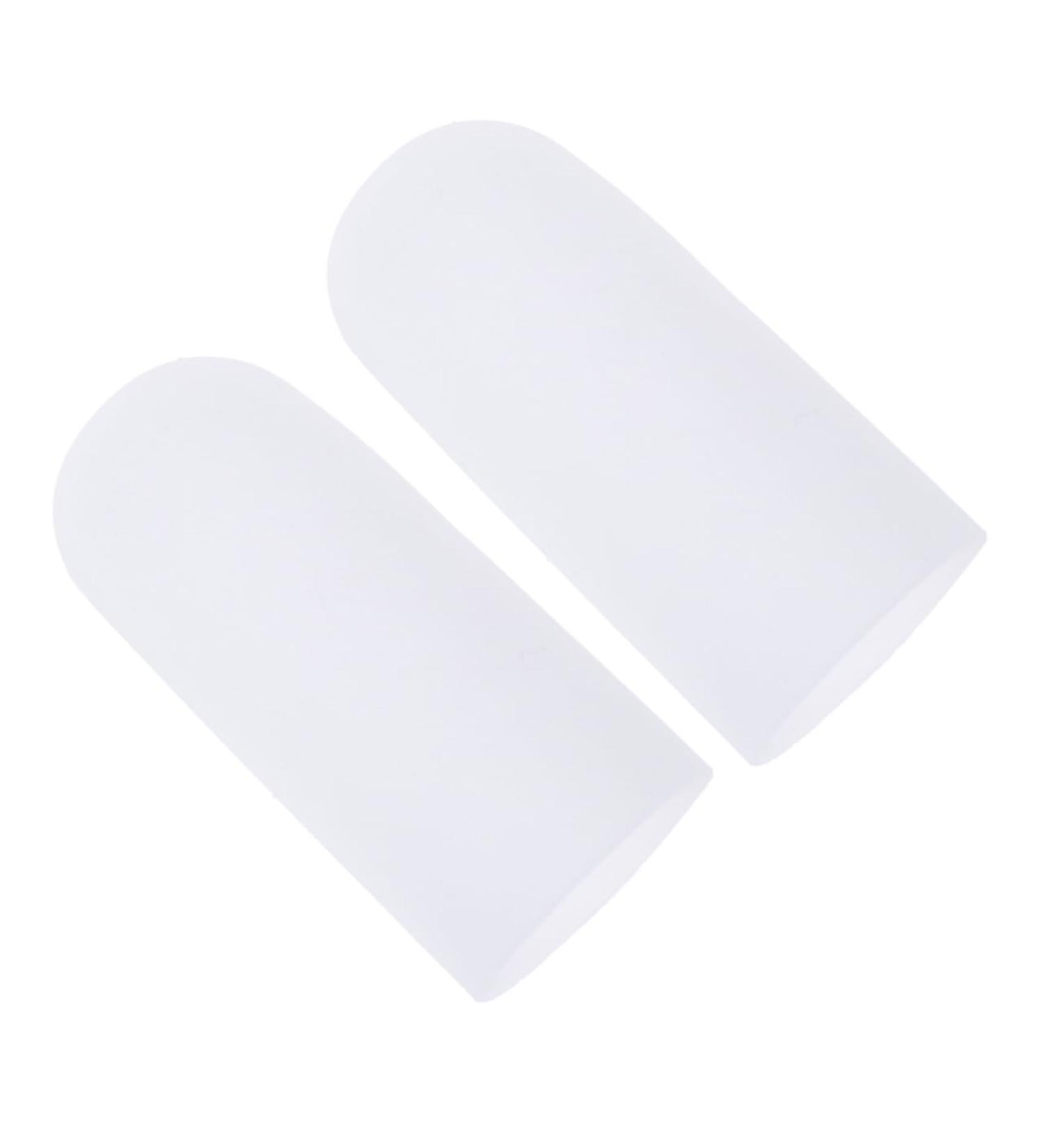 Healvian Pair Gel Bunion Protectors - Clear Toe Straightener and Thumb Protector for Foot Care - Buy Online on GoSupps.com