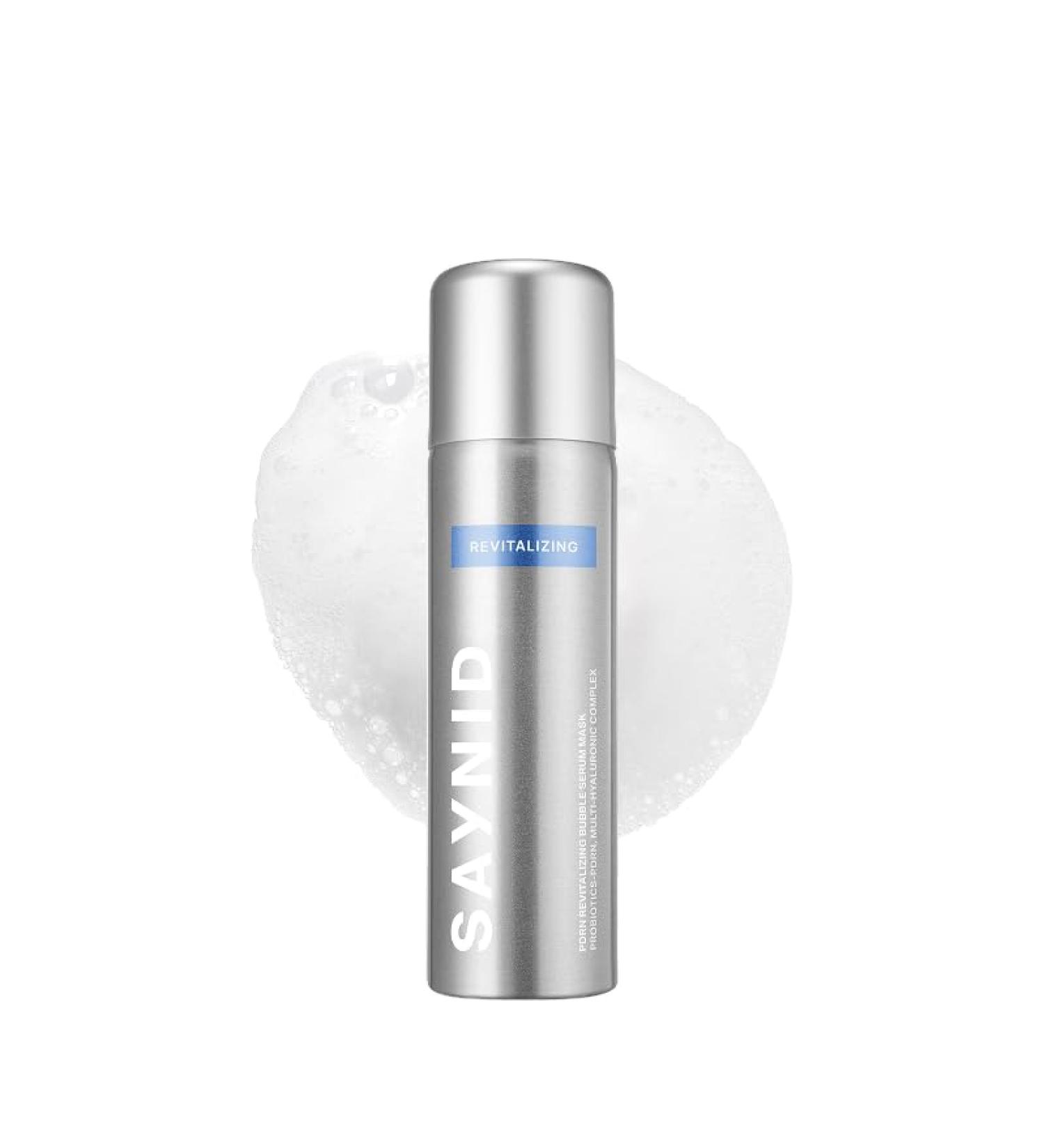 SAYNID PDRN Revitalizing CO2 Bubble Serum Mask, 60ml | 2.02 fl.oz. | Fast-Absorbing Bubble Texture | Instant Glow, Skin Barrier Repair & Deep Hydration | Lightweight High Moisture Korean Skincare - Buy Online on GoSupps.com