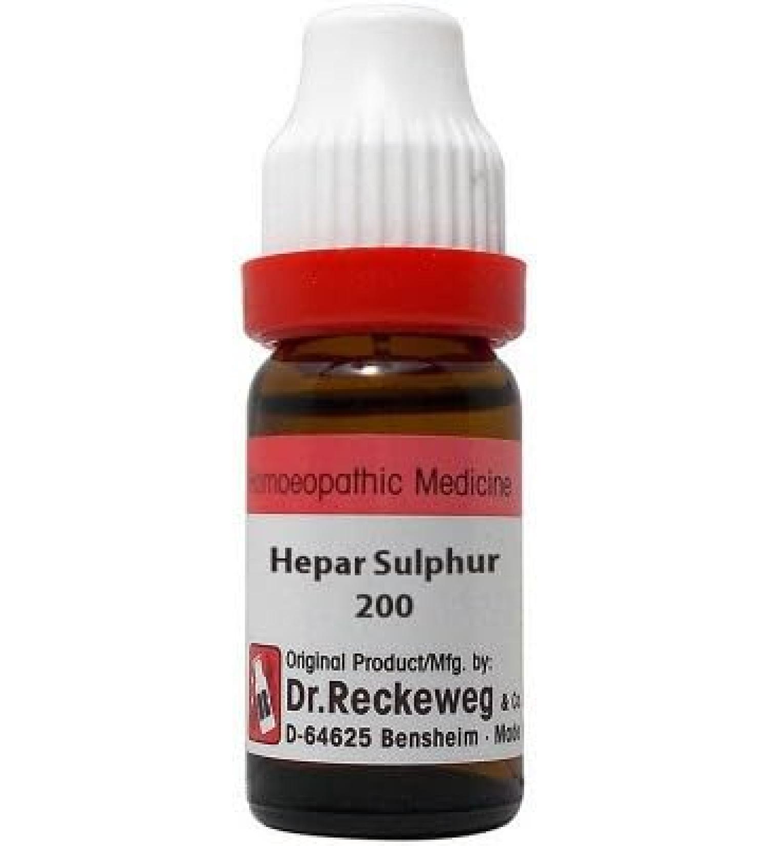 Happy heal Reckeweg's Hepar Sulphur 200 11 ml Dilution