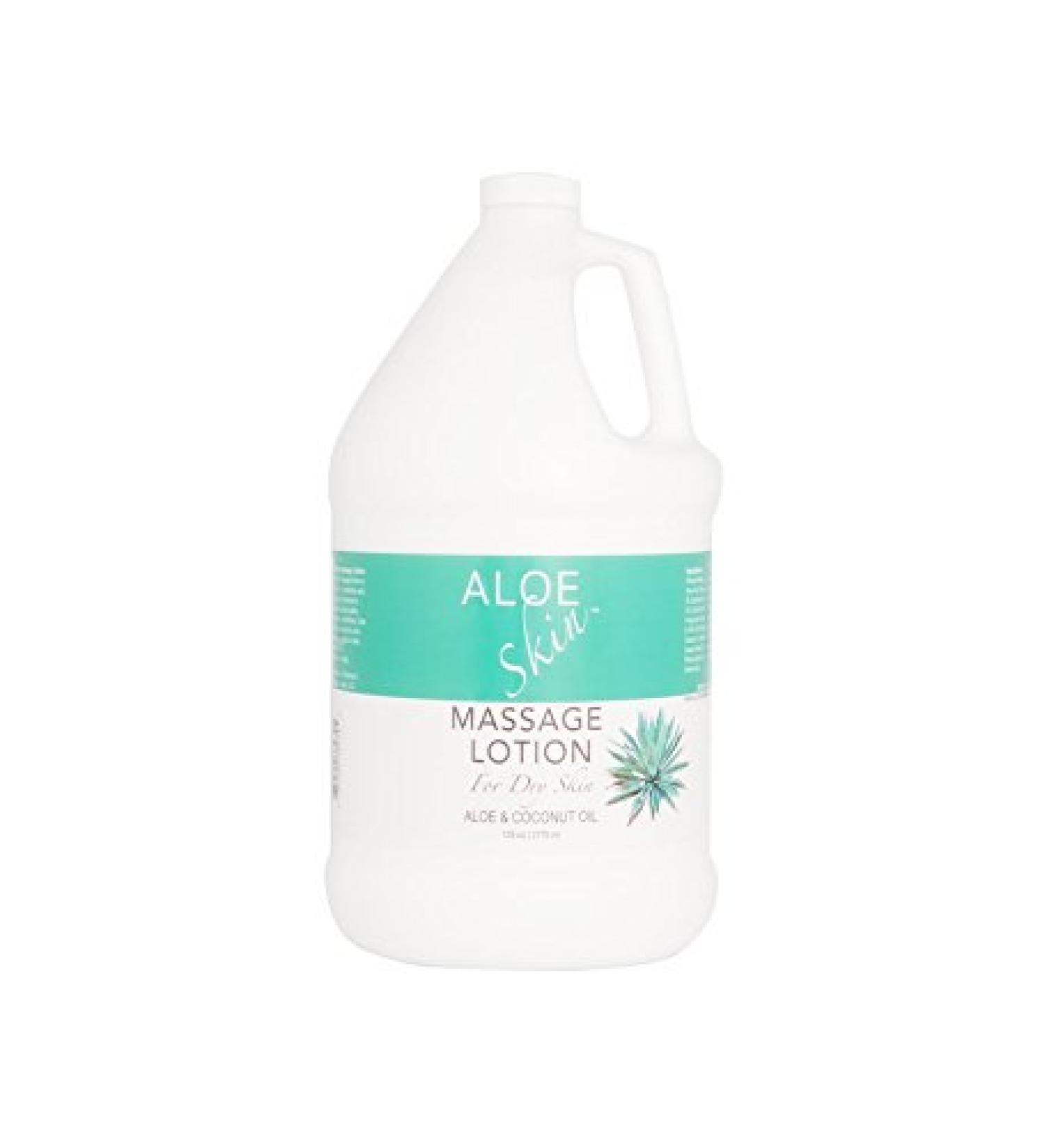 DMS Aloe Skin Massage Lotion 1 Gallon Smooth Effortless Deep Tissue Massage Lightly Scented Paraben Free Synthetic Free Made in USA Cruelty Free