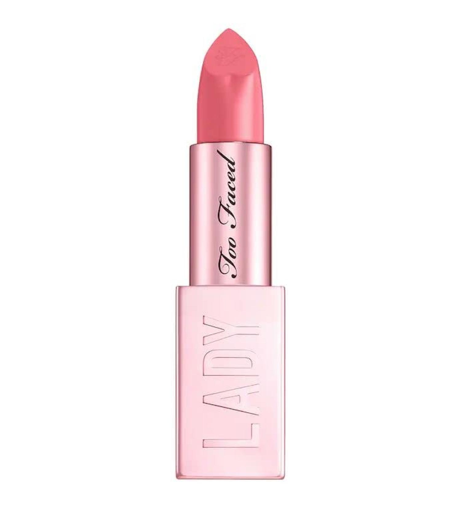 Too Faced Lipstick EM - POWER PIGMENT CREAM LIPSTICK - 02 Hype Woman (warm mauve pink)