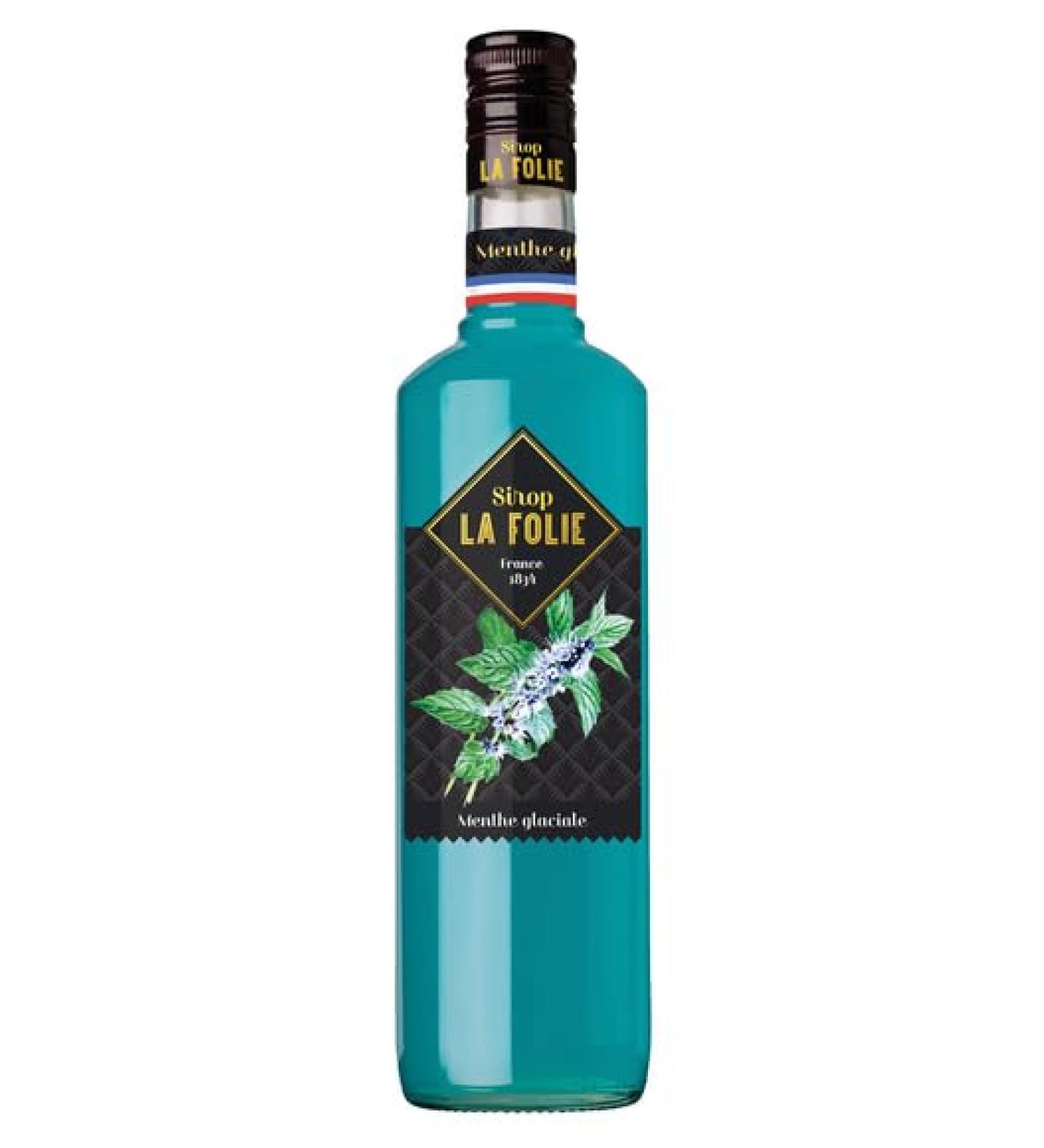 Combier La Folie Syrup - Ice-Mint - 70 cl - Saumur