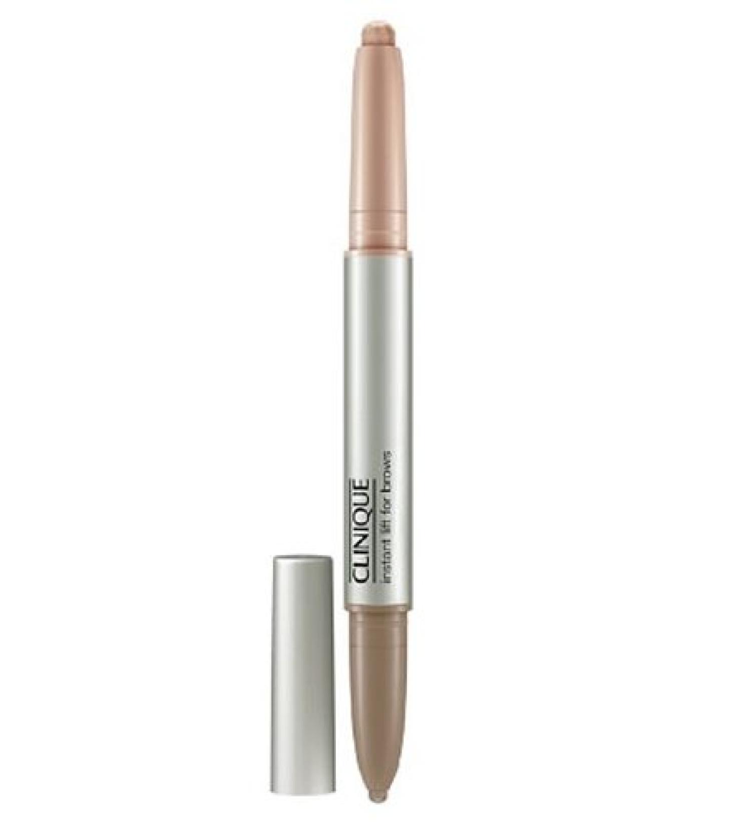 Clinique Instant Lift For Brows-Crayon Sourcils Lift Instantane Two-In-One 02 Soft Brown 0.004Oz Brow Shaper  0.01Oz Brow Highlighter