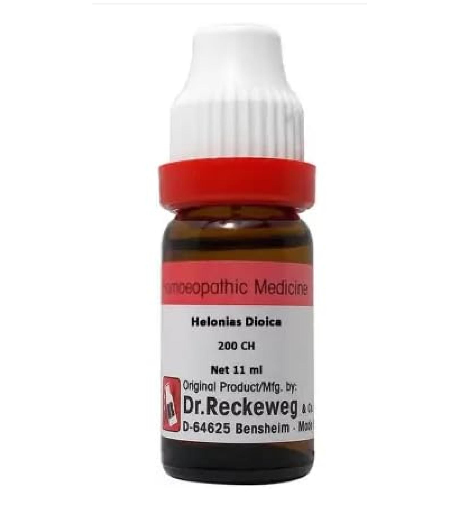 Dr. Reckeweg Helonias D 200CH Dilution Homeopathic Medicine (Buy 3 GET 1 Free)