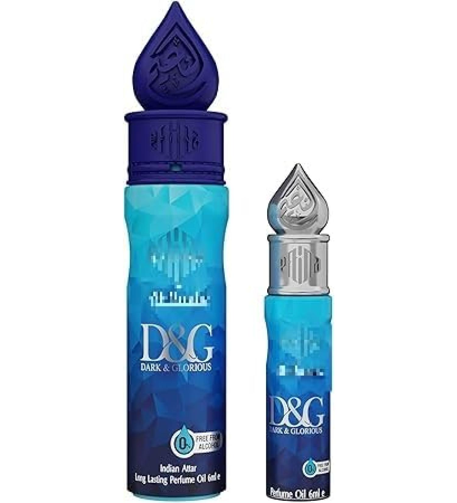 REQ Dark & Glorious | Alcohol Free | Attar Roll On | Luxury Scent with Long Lasting Fragrance For Men & Women | 6ml