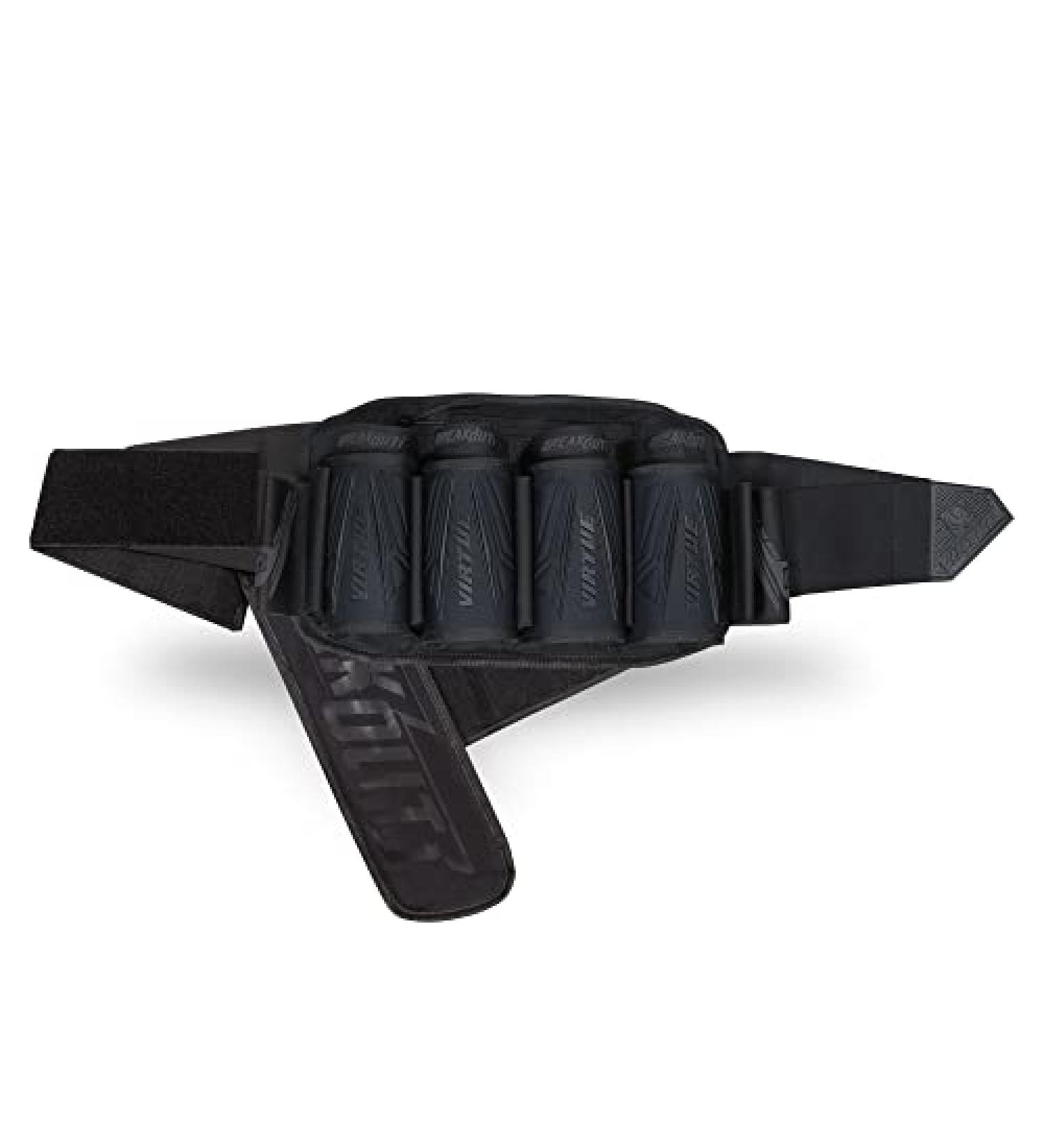 Virtue Breakout V2 Strapless Paintball Harness - All Black 4+7 - Buy Online on GoSupps.com
