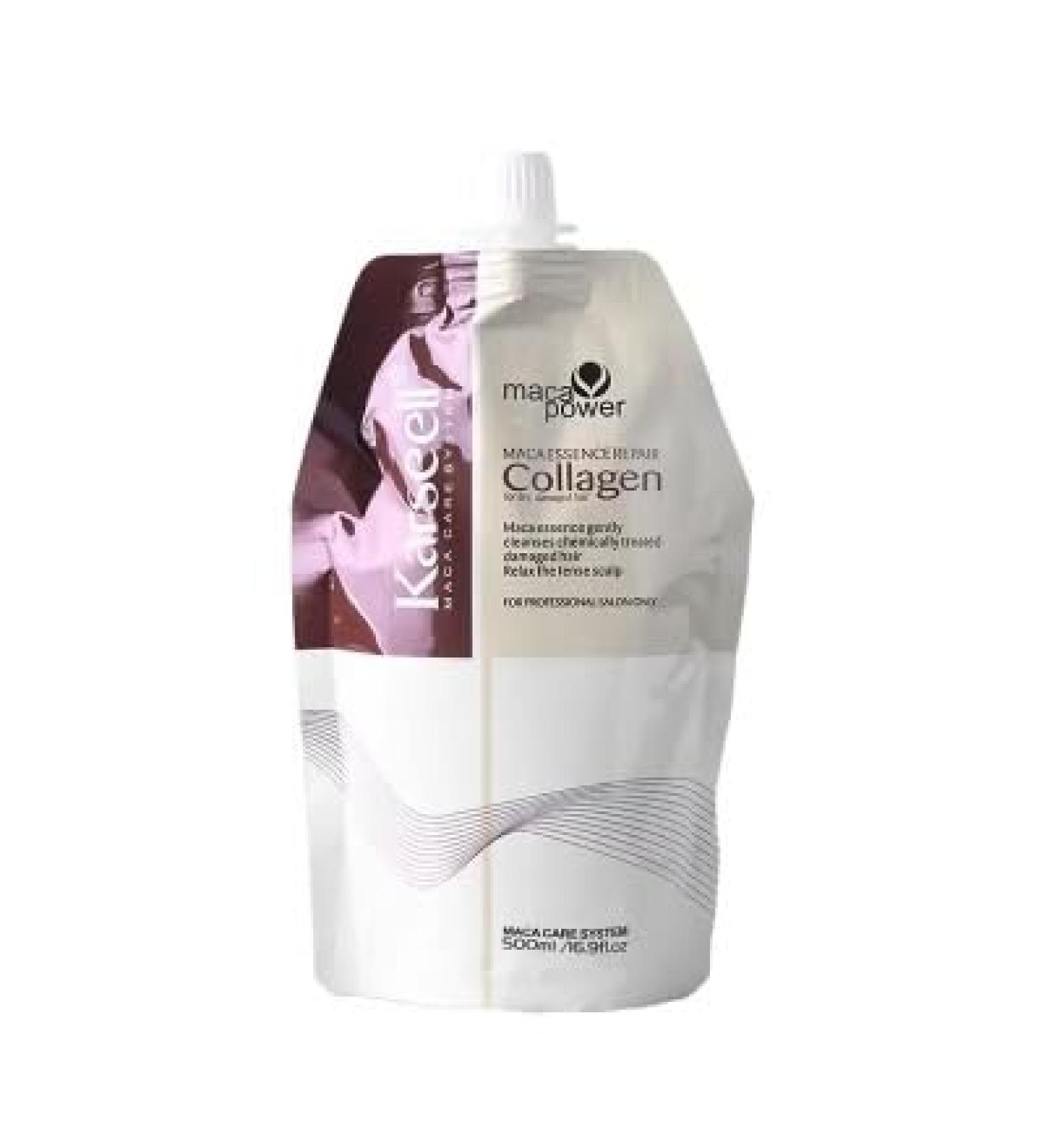 Collagen Hair Treatment Mask | Deep Repair Argan Oil Conditioner for All Hair Types - Restore Dry & Damaged Hair - Buy Online on GoSupps.com