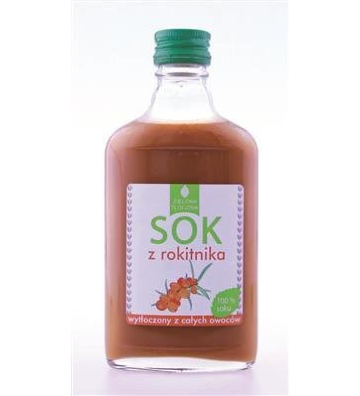 100% sea buckthorn juice pressed from whole fruits 200ml More