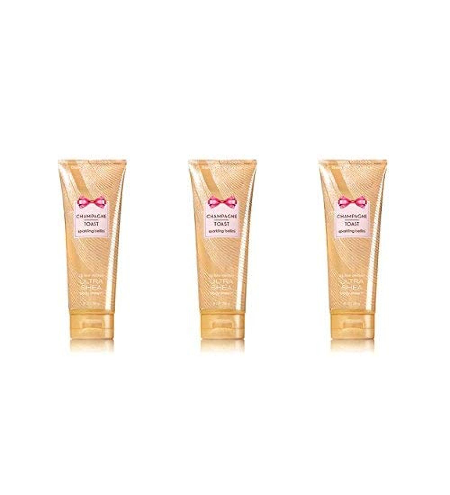 Bath & Body Works Champagne Toast Ultra Shea Body Cream - Lot of 3