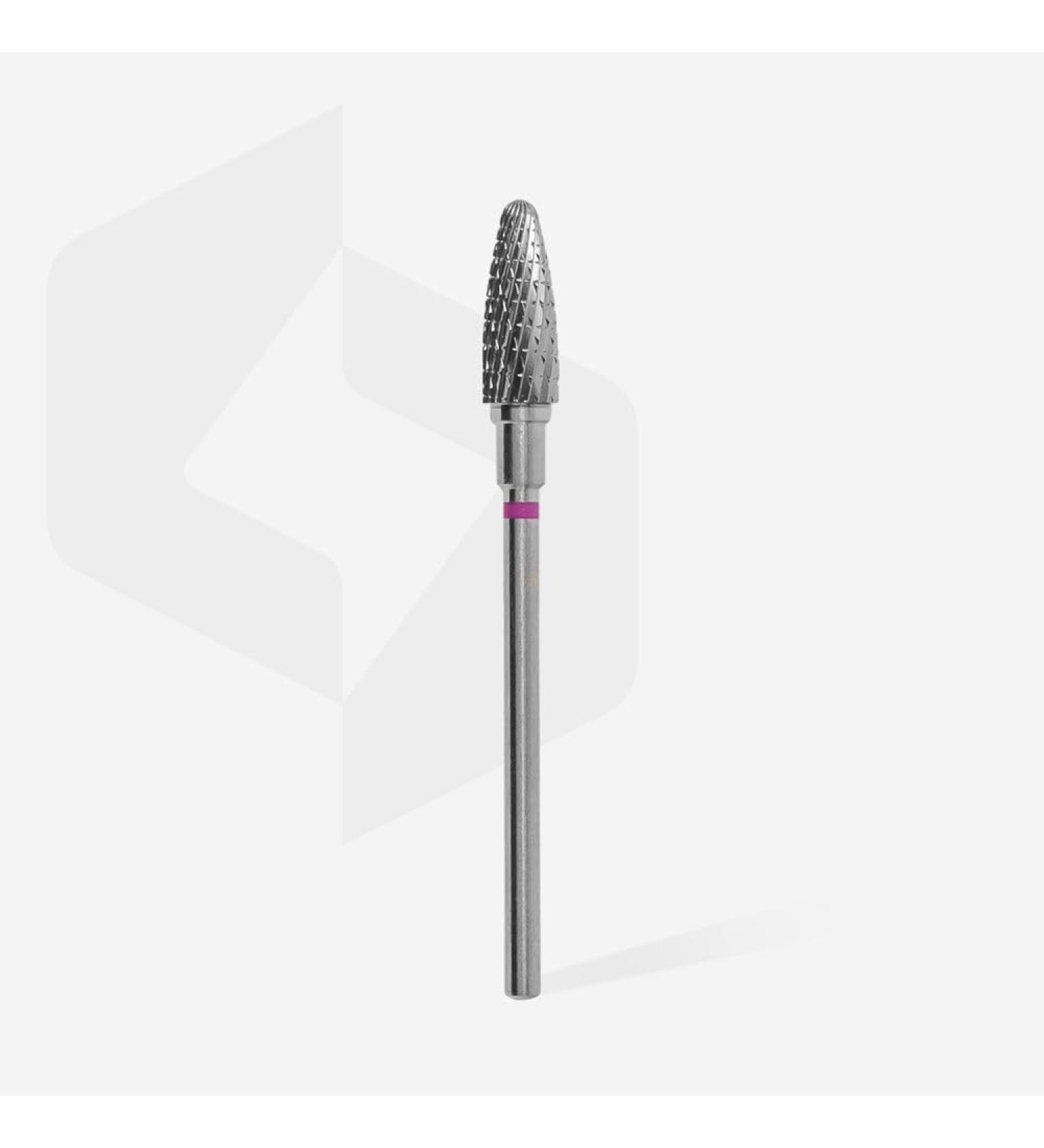 STALEKS PRO - Carbide Cutter Bit - Corn (Cross-shaped Cut) I Attachment for Appartative Manicures and Pedicures I Grinding Attachment for Electric Grinding Equipment I Nail Drill Bit (FT90V050/13)