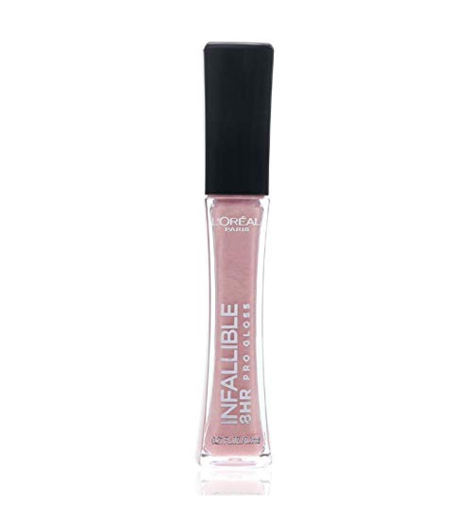 L Oreal Paris Makeup Infallible 8 Hour Hydrating Lip Gloss  Petal  0.5 Ounce Petal 1 Count (Pack of 1)