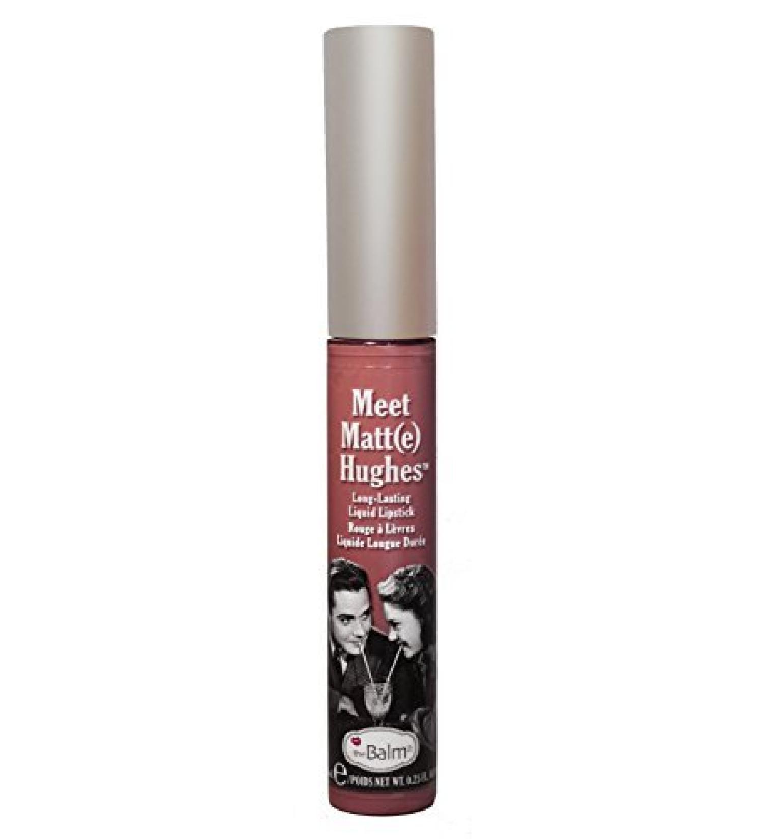 theBalm Meet Matt(e) Hughes Liquid Lipstick in Sincere - Long-lasting Matte Lip Color - Buy Online on GoSupps.com