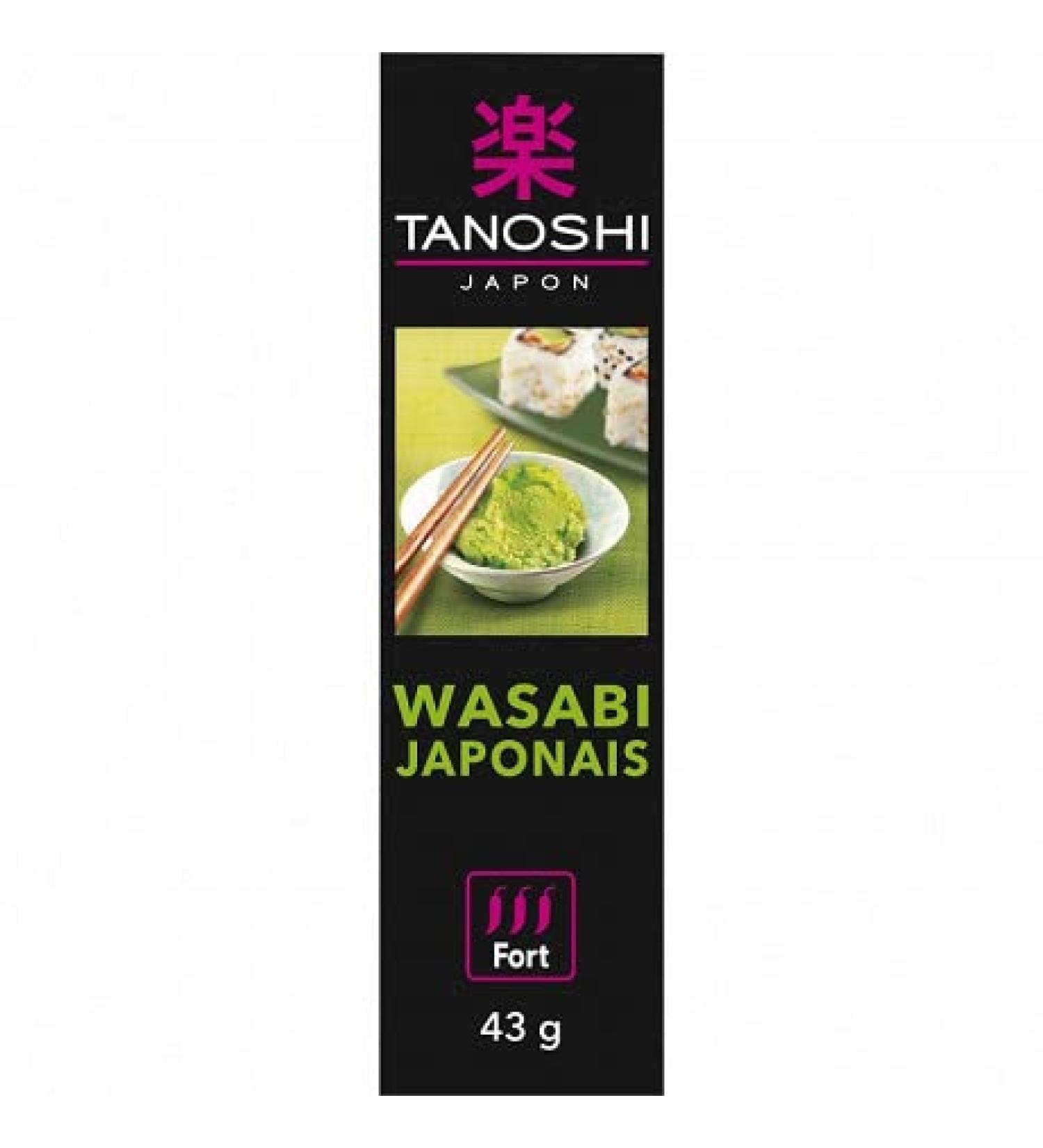 Wasabi Japanese Green Mustard 43G|Tanoshi|(Set of 4)|Best Deal