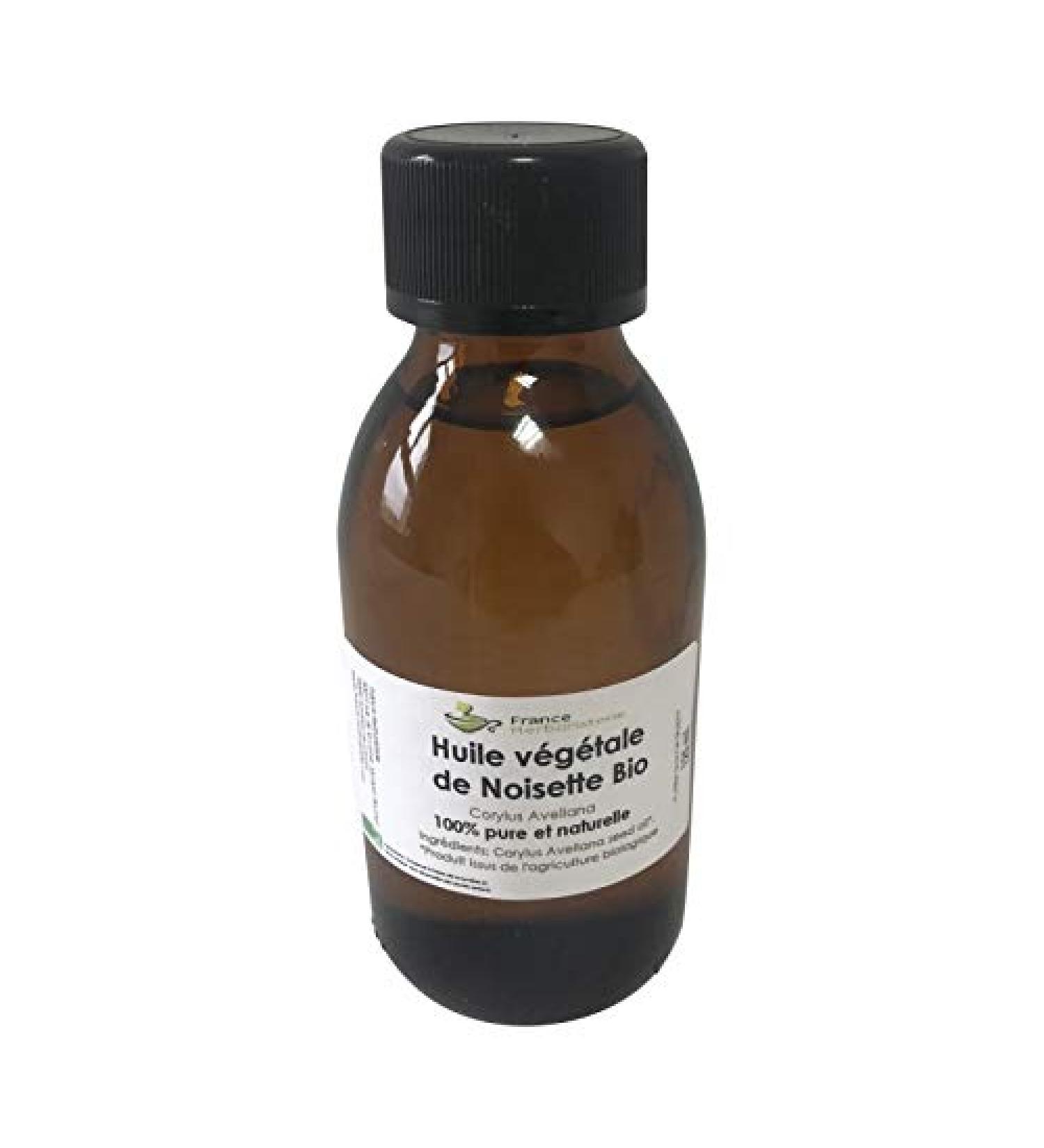 France Herboristerie Hazelnut Corylus avellana 125 ml ORGANIC VEGETABLE OIL.