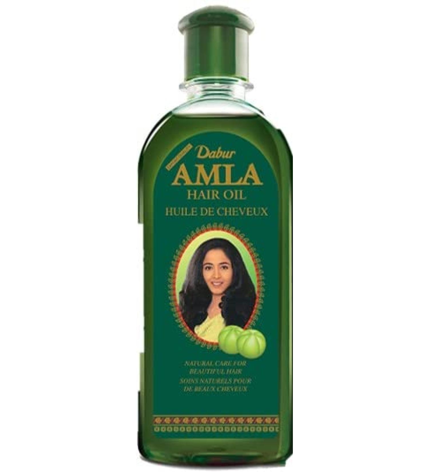 Dabur Amla Hair Oil - Natural Indian Hair Oil for Healthy & Moisturized Scalp - Bio Oil for Men and Women - 200ml - Buy Online on GoSupps.com