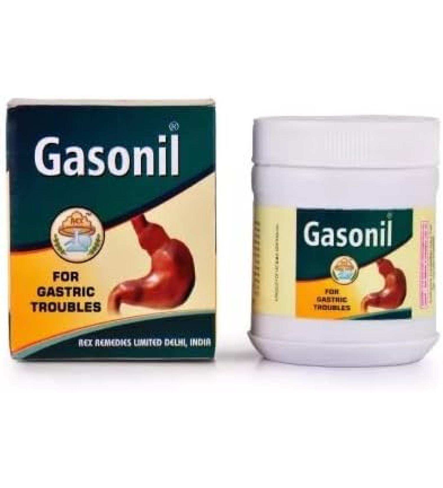 Rex Remedies Gasonil (100 Tablets) - by HomeoStore