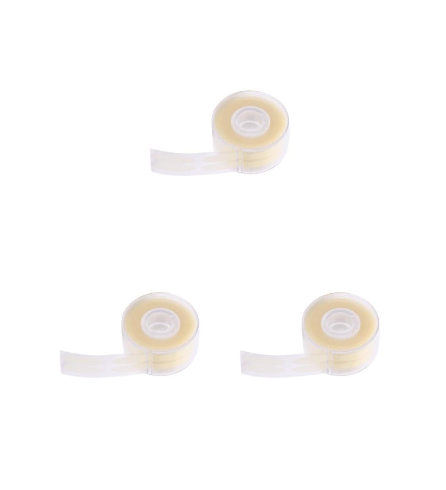 3 Sets of 600 Invisible Double-Sided Eyelid Tapes for Instant Eye Lift - Multicolored Adhesive Stripes - Buy Online on GoSupps.com