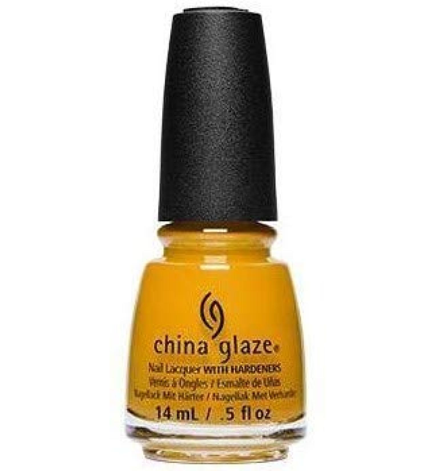 China Glaze Nail Polish  Mustard The Courage 1632