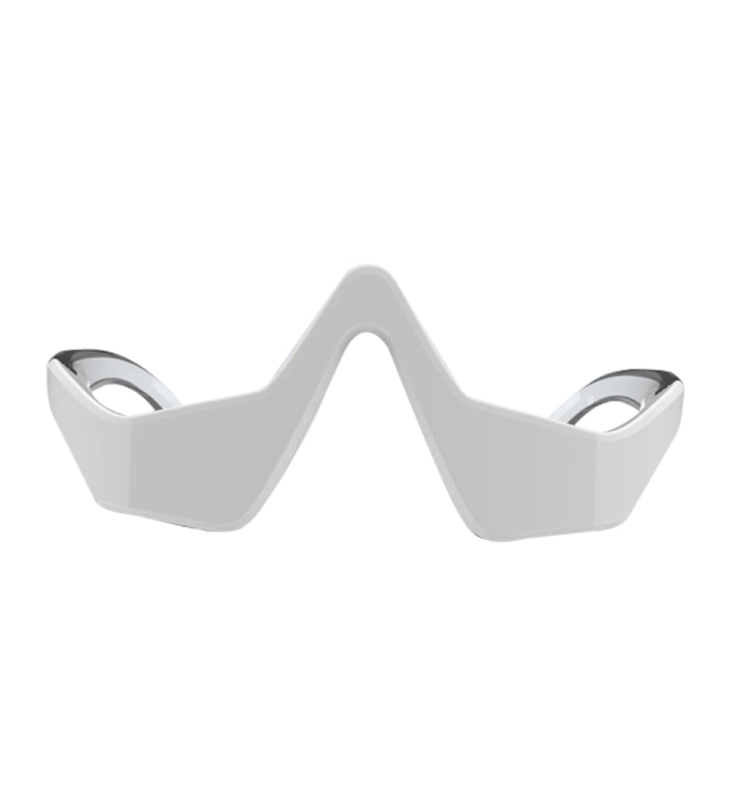 Solustic Eye Massage Device | Stress Reduction & Eye Care Tool | White Plastic Massager - Buy Online on GoSupps.com