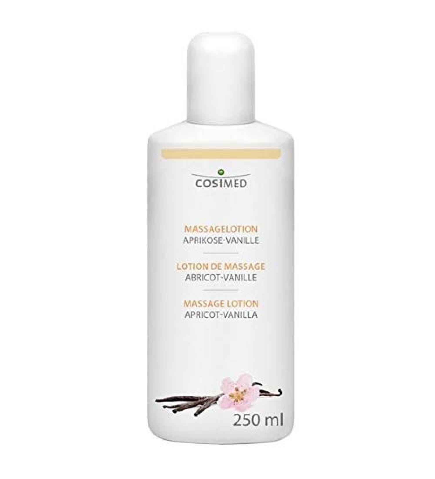 Aroma massage lotion apricot-vanilla 250 ml bottle