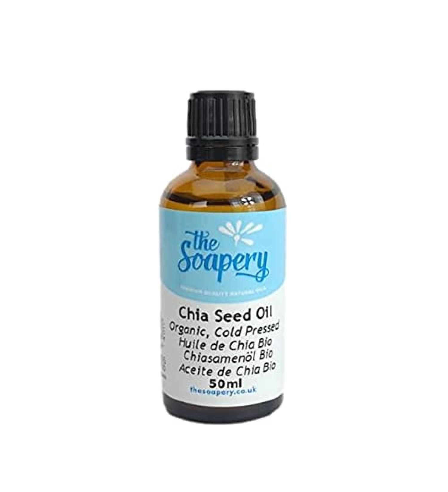 Chia Seed Oil Organic Cold Pressed 50ml - 100% Pure