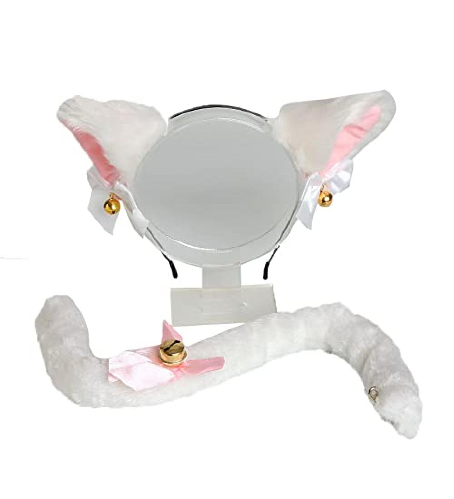AJTUTUS Cartoon Ears Shape Hairband with Decor Cosplay Animals Tail Accessories for Women Girls Kid Party Headband - Buy Online on GoSupps.com