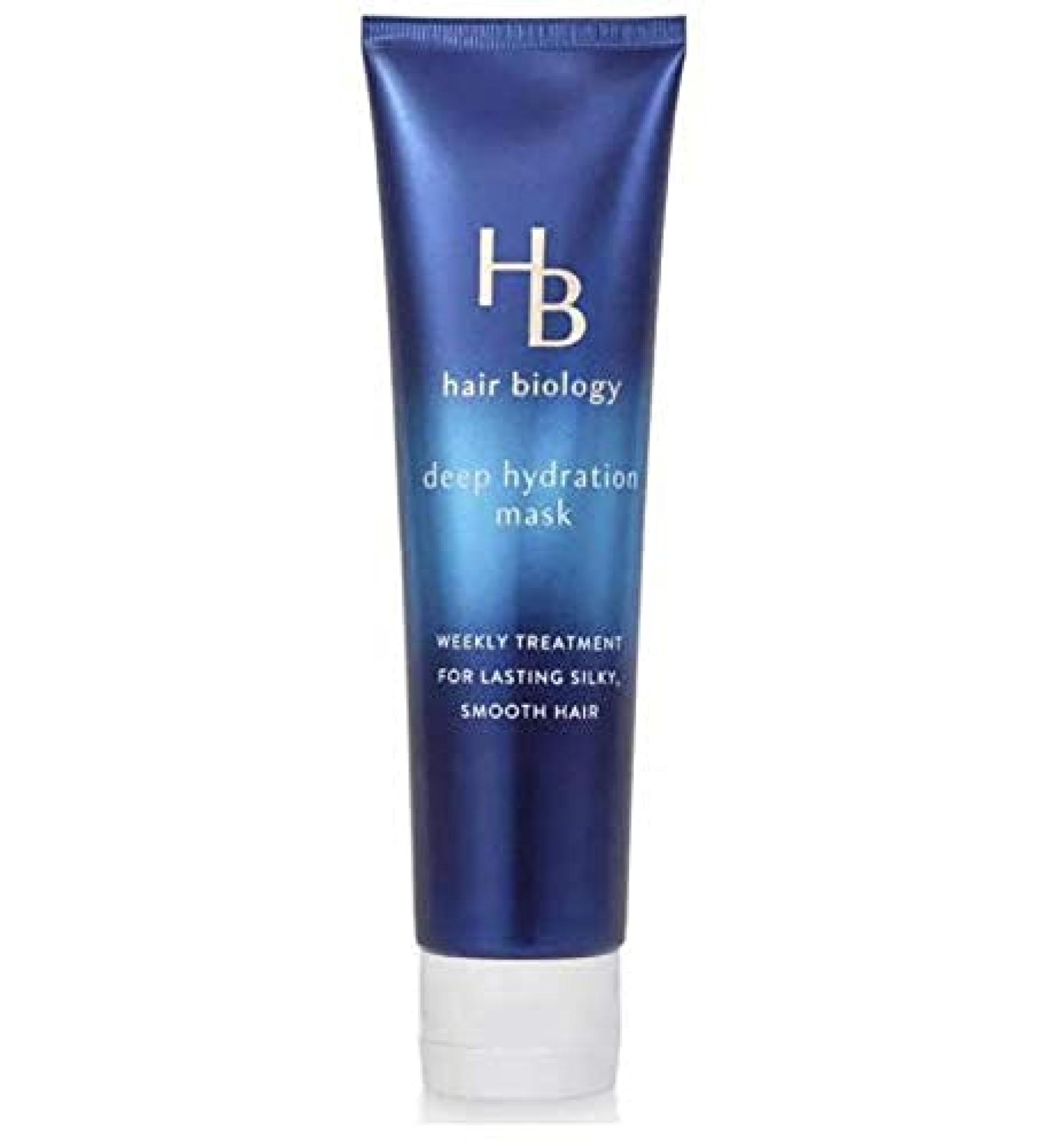 Hair Biology Deep Hydration Mask with Biotin - Moisturizing Treatment for Dull, Dry, and Damaged Hair - Color Protection - Paraben and Dye Free - 5 fl oz - Buy Online on GoSupps.com