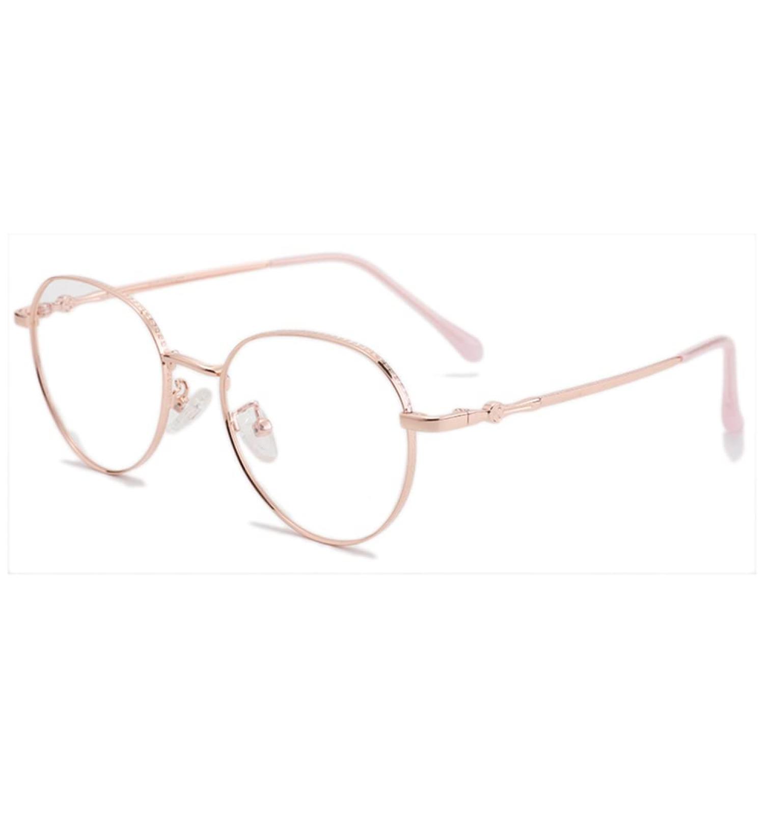 Buy Riccie Women's Anti-Blue Light Reading Glasses - Aspherical Resin Pure Titanium Frames Diopters +1.0 to +3.0 - Stylish & Comfortable - Buy Online on GoSupps.com