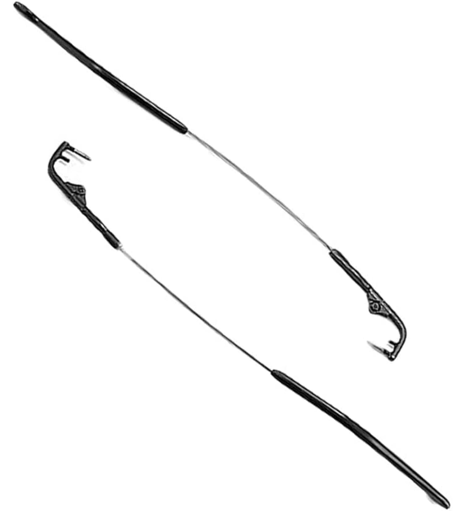 Wekiva Glasses Replacement Bars | Metal Brackets & Brakes | 1-Pair Borderless Repair Parts - Black - Buy Online on GoSupps.com