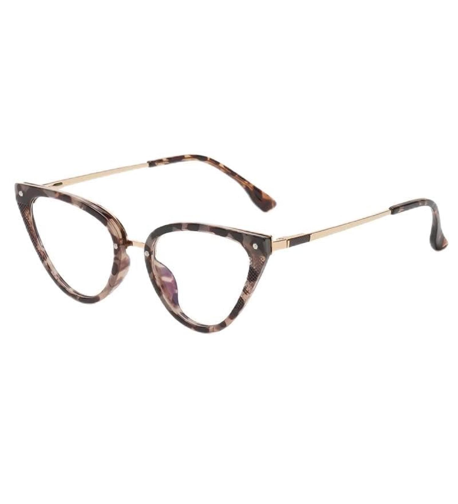 Shop Large Cat-Eye Reading Glasses for Women - UV Protection & Blue Light Blocking - Stylish Tortoiseshell Design - Buy Online on GoSupps.com