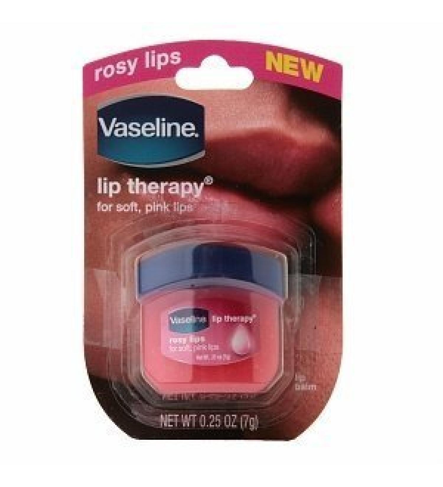 Vaseline Vaseline Rosy Lips Lip Therapy .25 OZ (Pack of 3) by Vaseline
