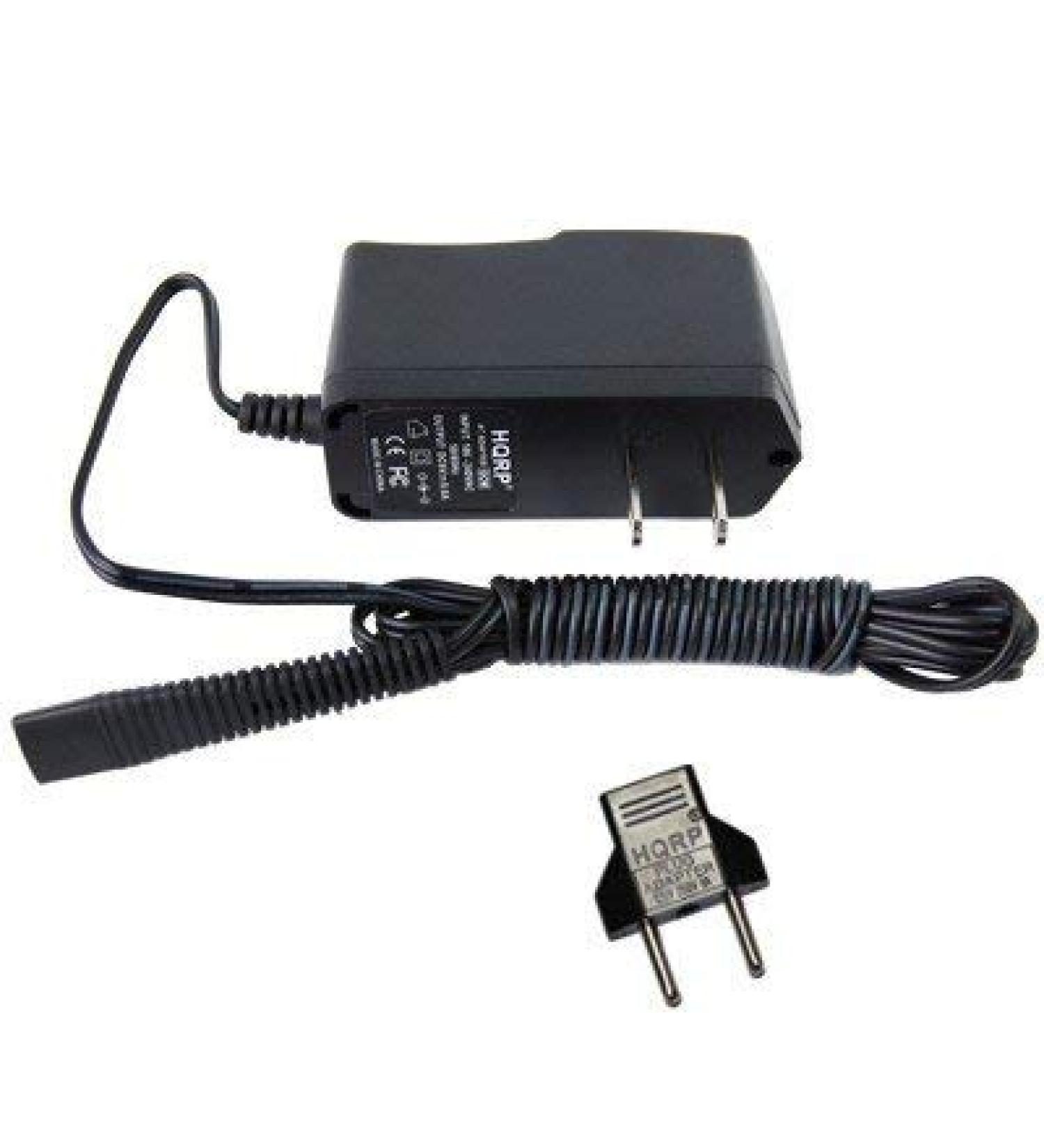 HQRP AC Adapter Compatible with Braun 67030720 7030720 Type 5690 fits Cruzer 5 Beard&Head Type 5418 Trimmer Power Cord Charger Plus Euro Plug Adapter - Buy Online on GoSupps.com
