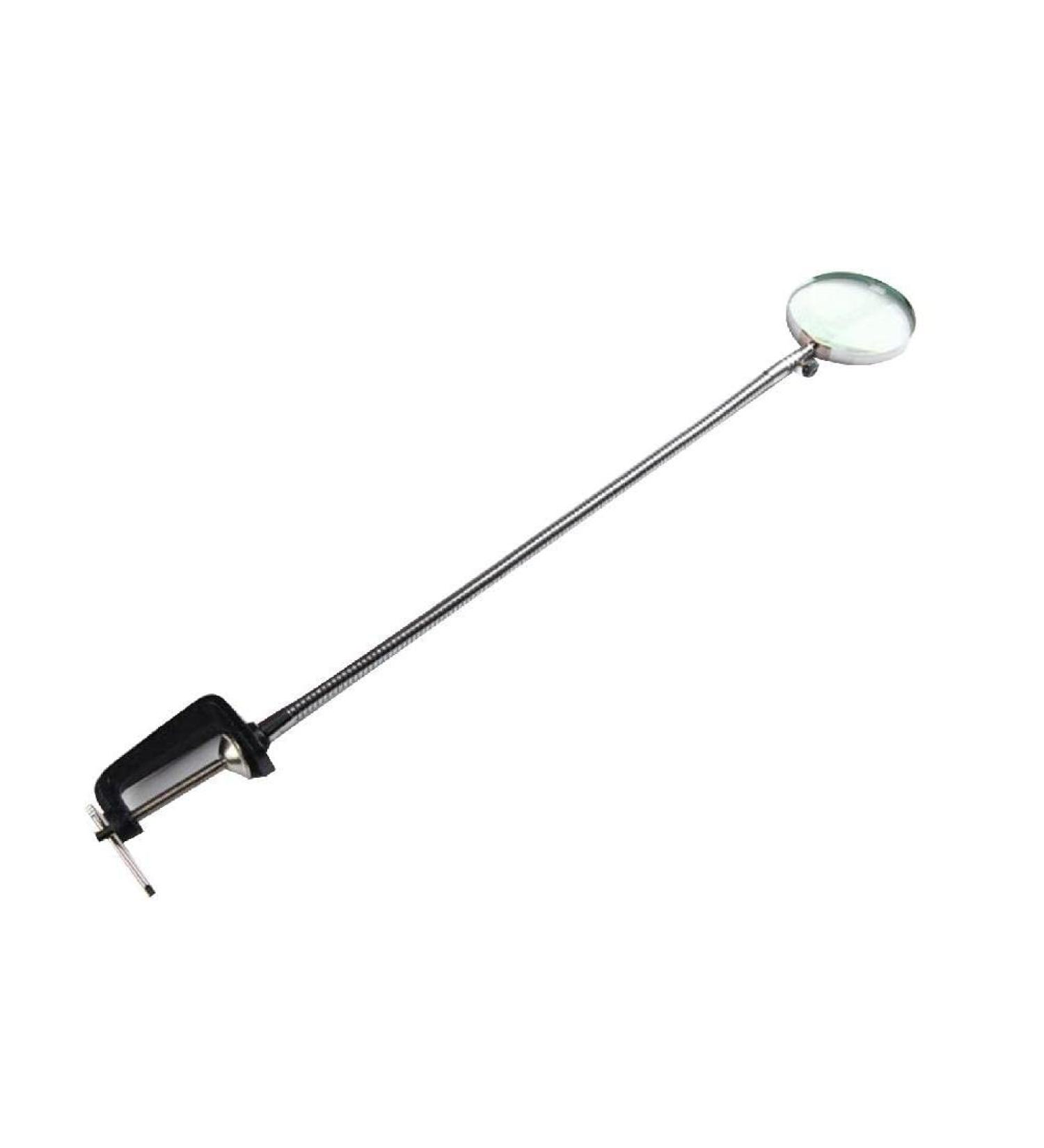 3X Repair Magnifying Glass Diameter 100mm/3.9in Clip-on Magnifier with Flexible Hose for Repair Crafts Reading Books Hands Free Small Gift - Buy Online on GoSupps.com