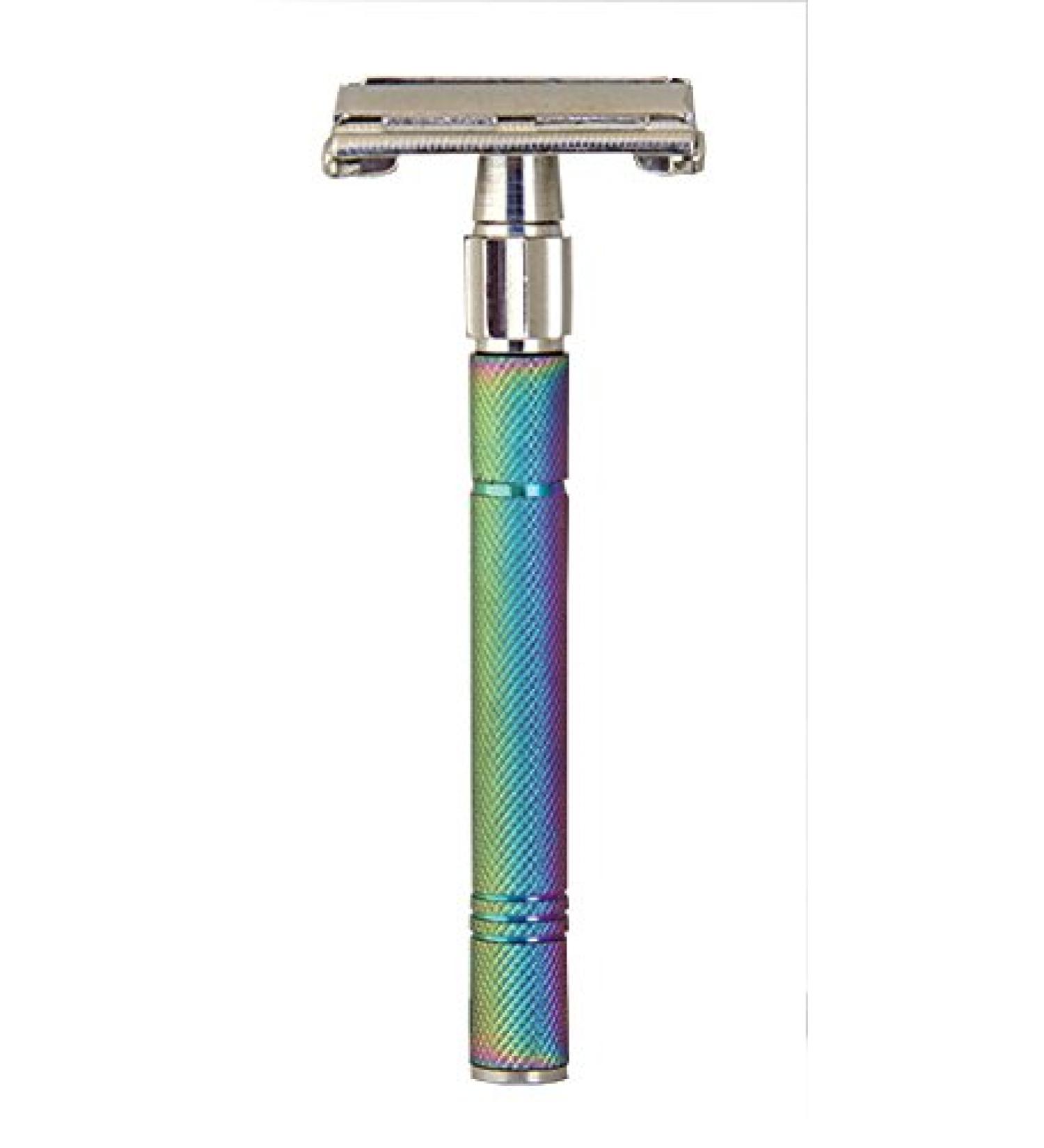 CS999 Retro One Classic Shaving Razor - Premium Titanium Design for a Perfect Shave | Worldwide Shipping - Buy Online on GoSupps.com