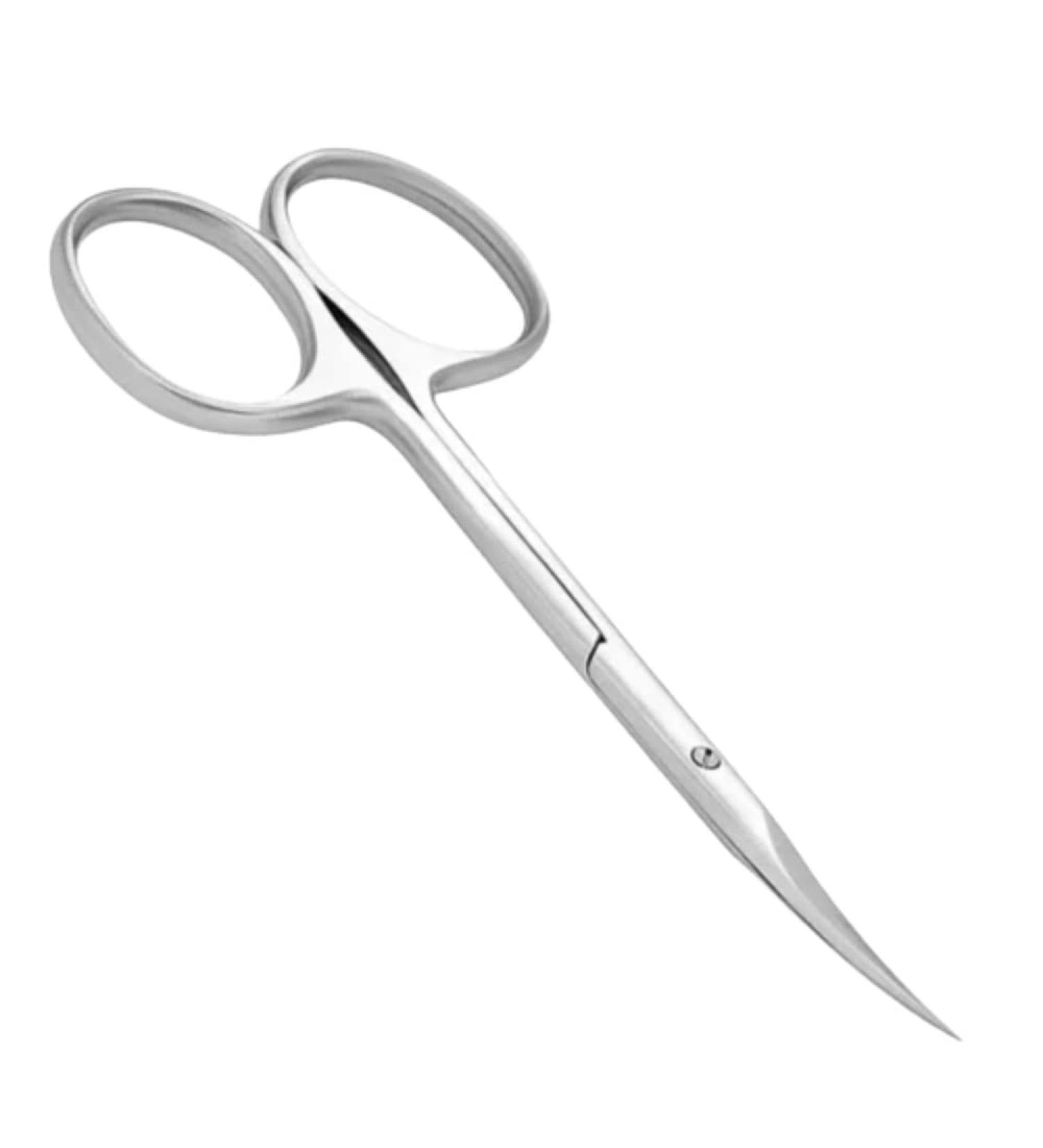 KANCHI Curved Cuticle Scissors - Professional Manicure & Pedicure Tool with Super Slim Sharp Blades for Eyebrow, Eyelash Grooming - Buy Online on GoSupps.com