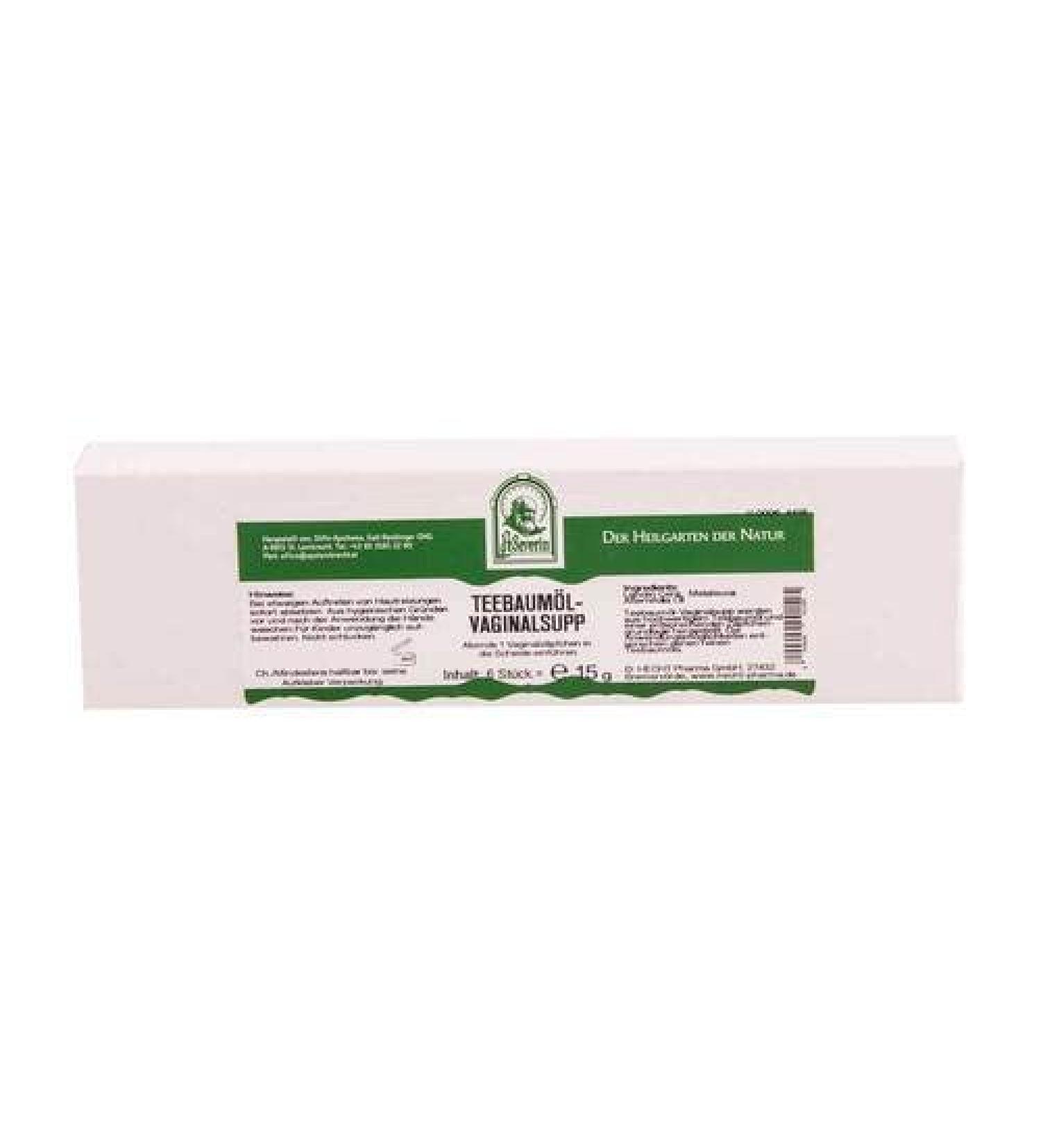Tea tree oil vaginal support 6 sts