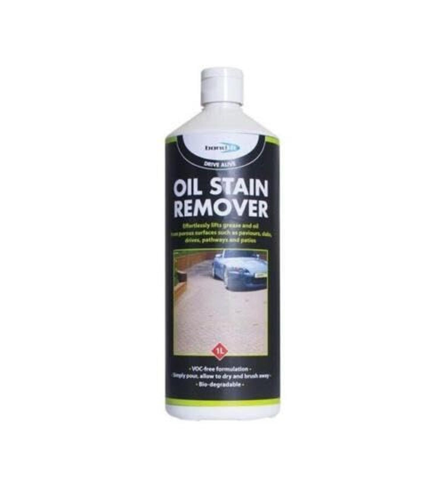 Bond It BDOSR1 Oil Stain Remover Driveway Car Patio Grease Cleaner Fluid 1L Non-Toxic Biodegradable Eco Friendly - Buy Online on GoSupps.com