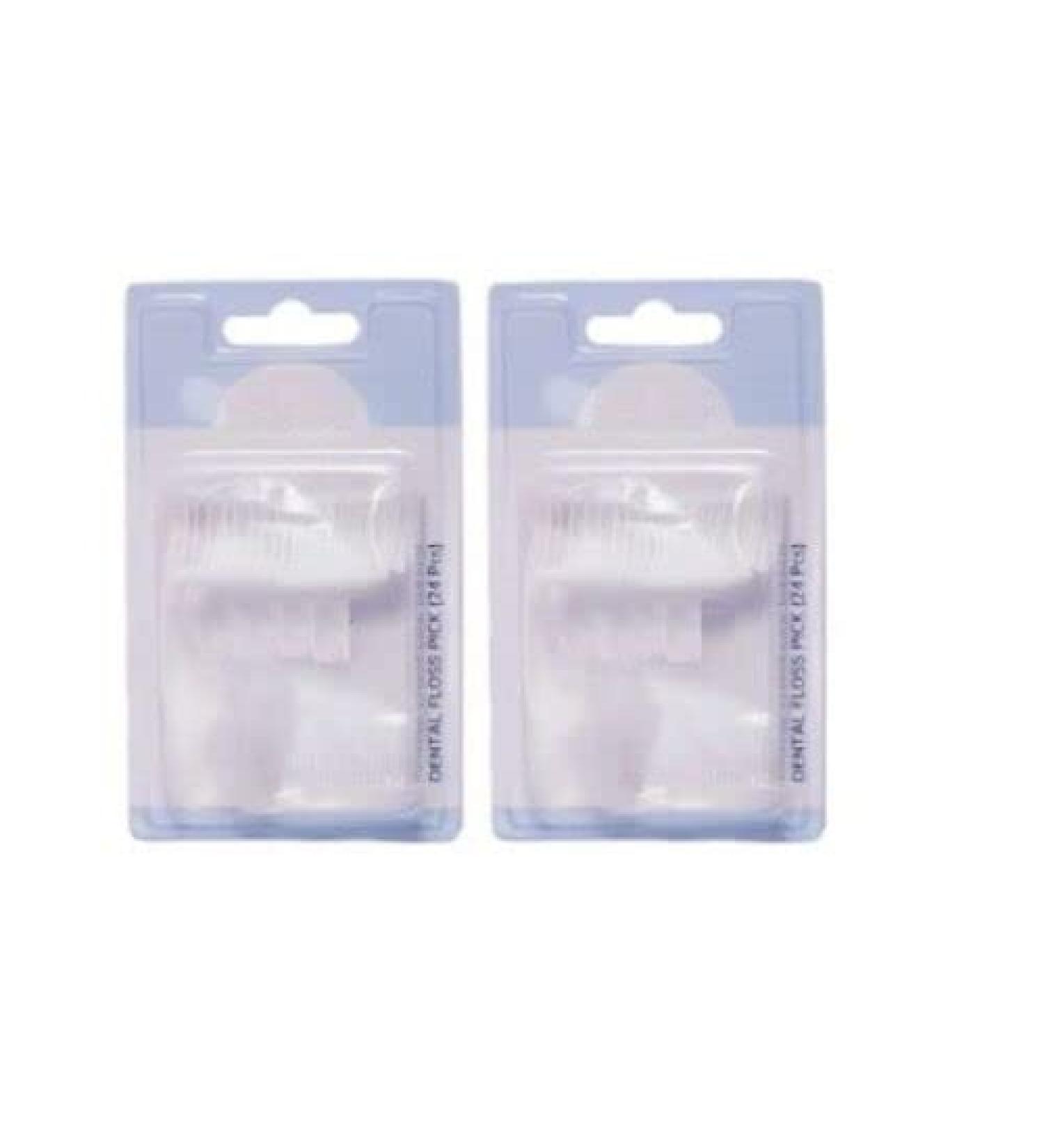 Spancare Dental Floss Toothpicks - 48 Pack Plastic Toothpicks for Effective Oral Care | International Shipping Available - Buy Online on GoSupps.com